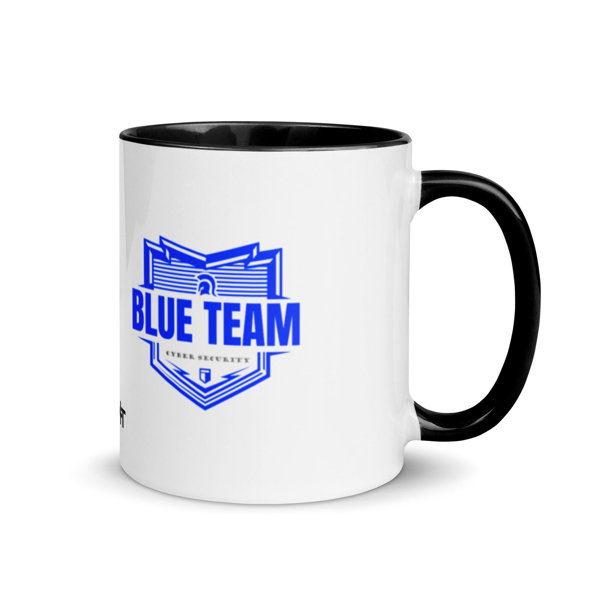 Cyber Security Blue Team - Mug with Color Inside by DarkByteGear