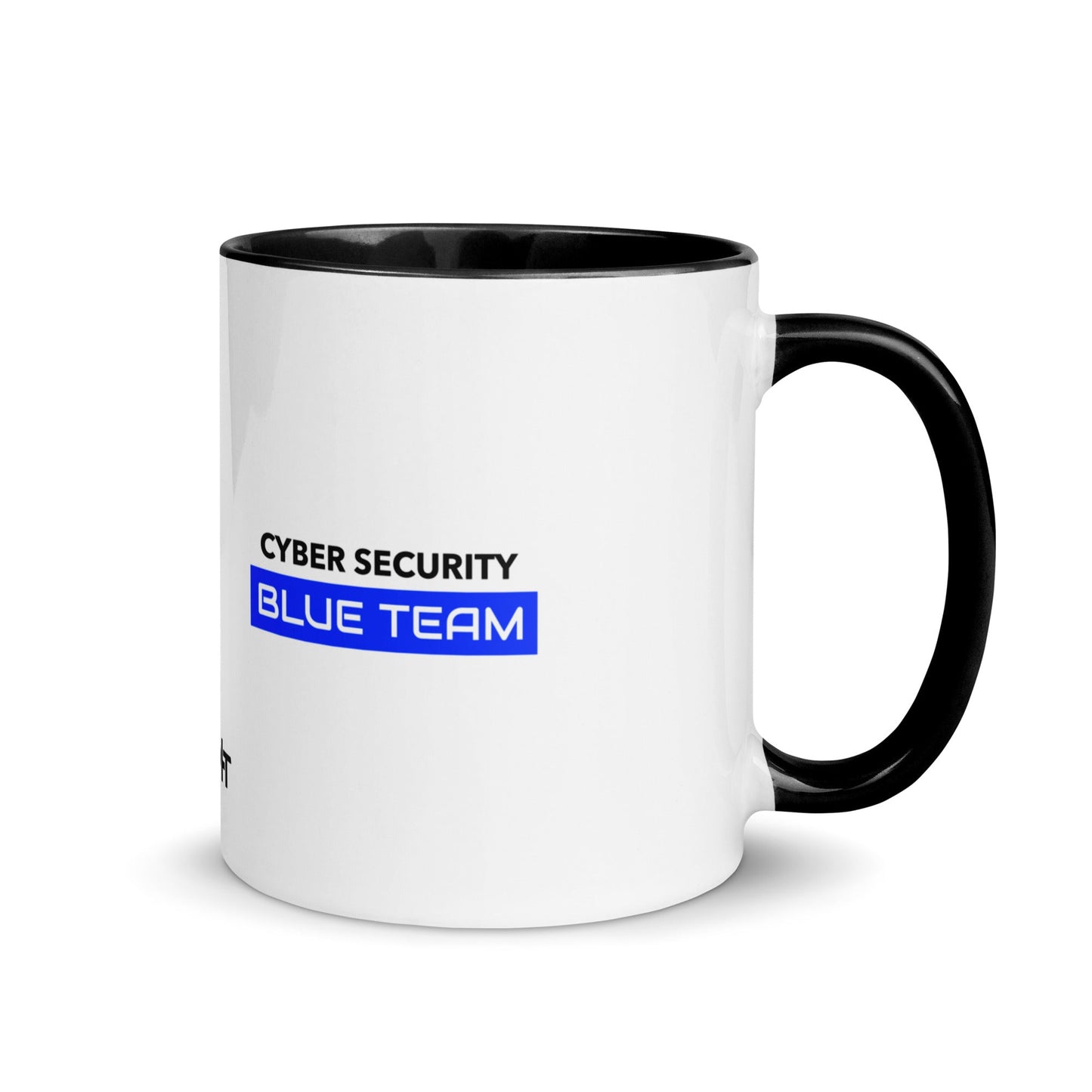 Cyber Security Blue Team V12 - Mug with Color Inside by DarkByteGear