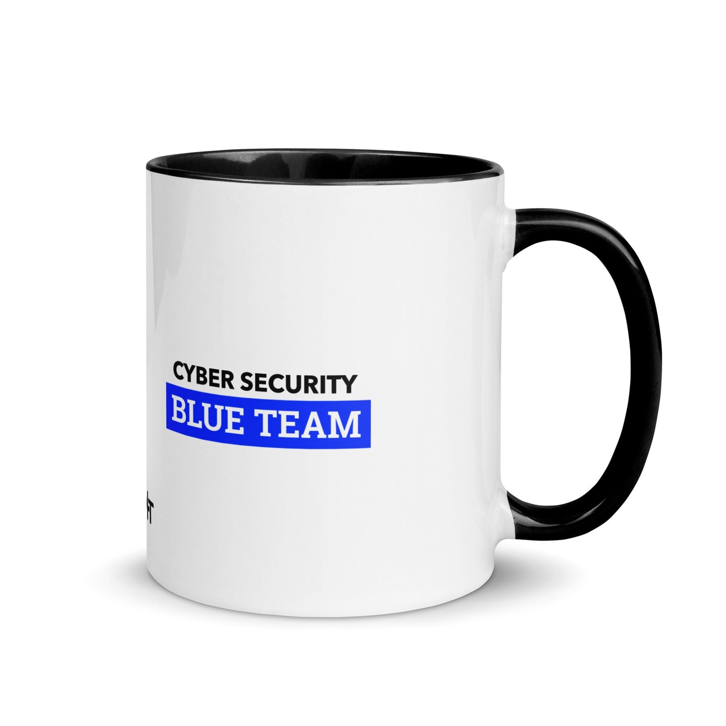 Cyber Security Blue Team V6 - Mug with Color Inside by DarkByteGear