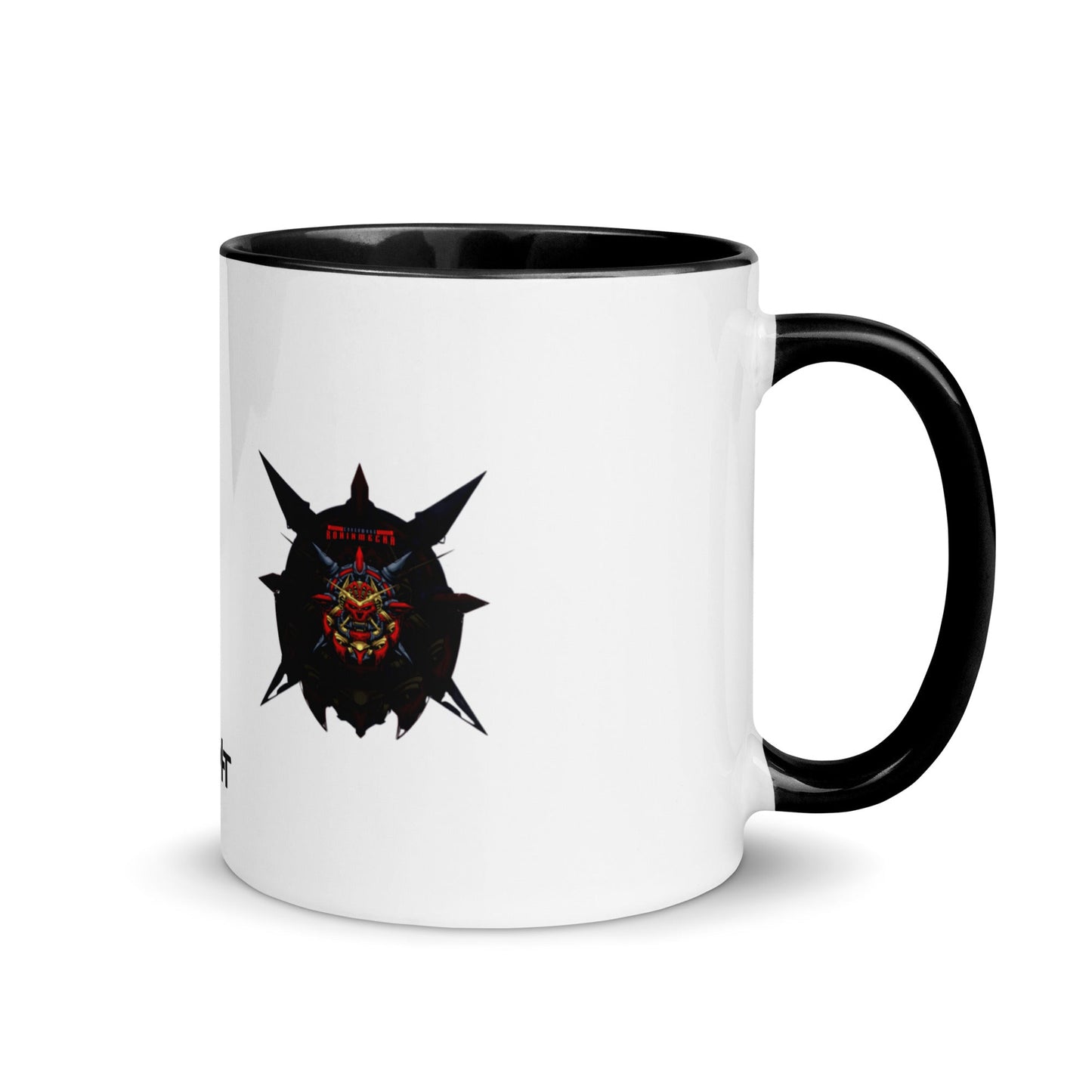 Cyberware Ronin Mecha - Mug with Color Inside by DarkByteGear