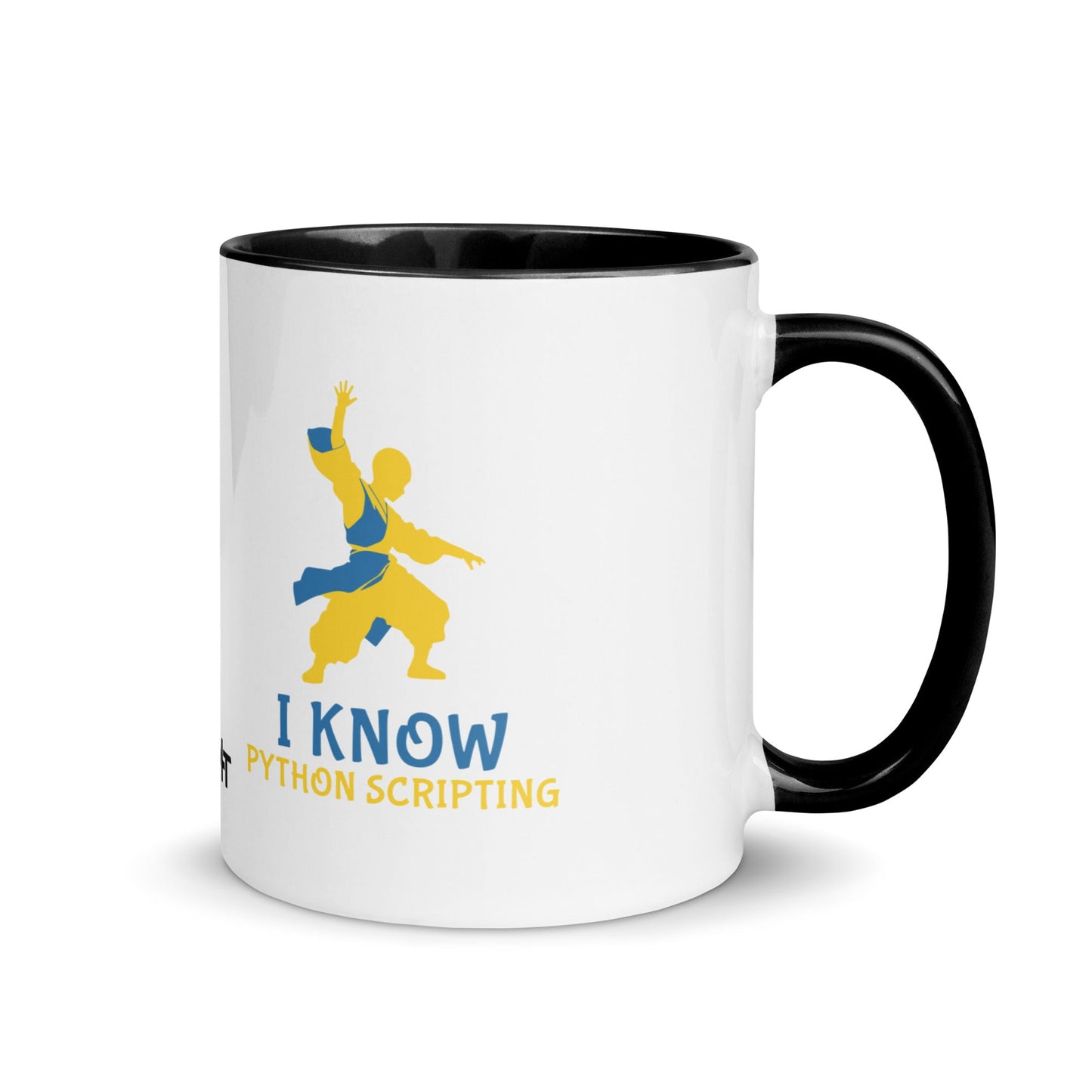 I Know Python Scripting - Mug with Color Inside by DarkByteGear