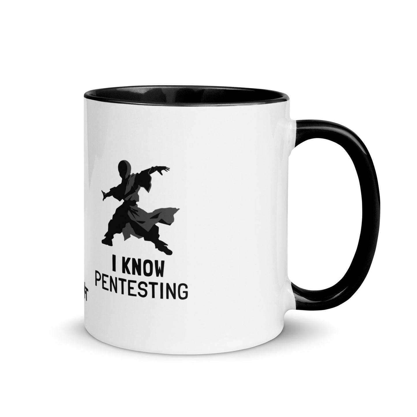 I Know Pentesting - Mug with Color Inside by DarkByteGear