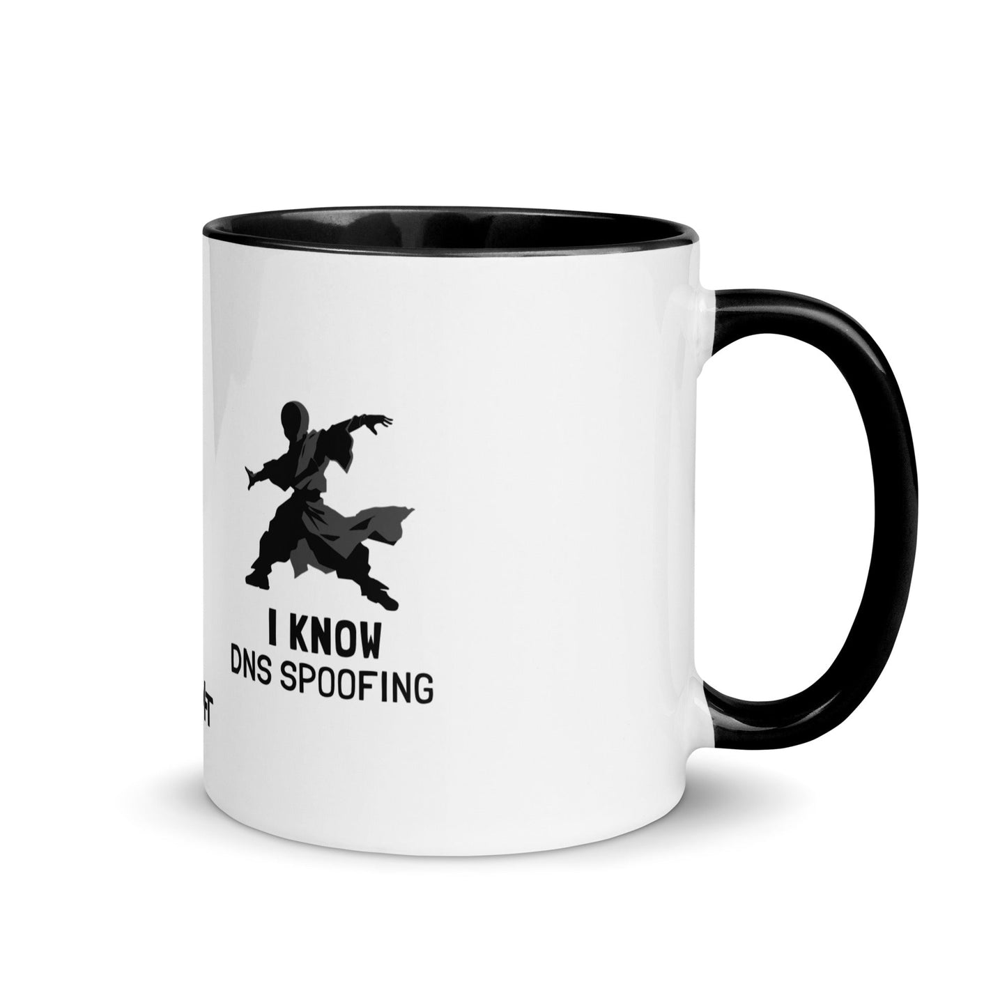 I Know DNS Spoofing - Mug with Color Inside by DarkByteGear