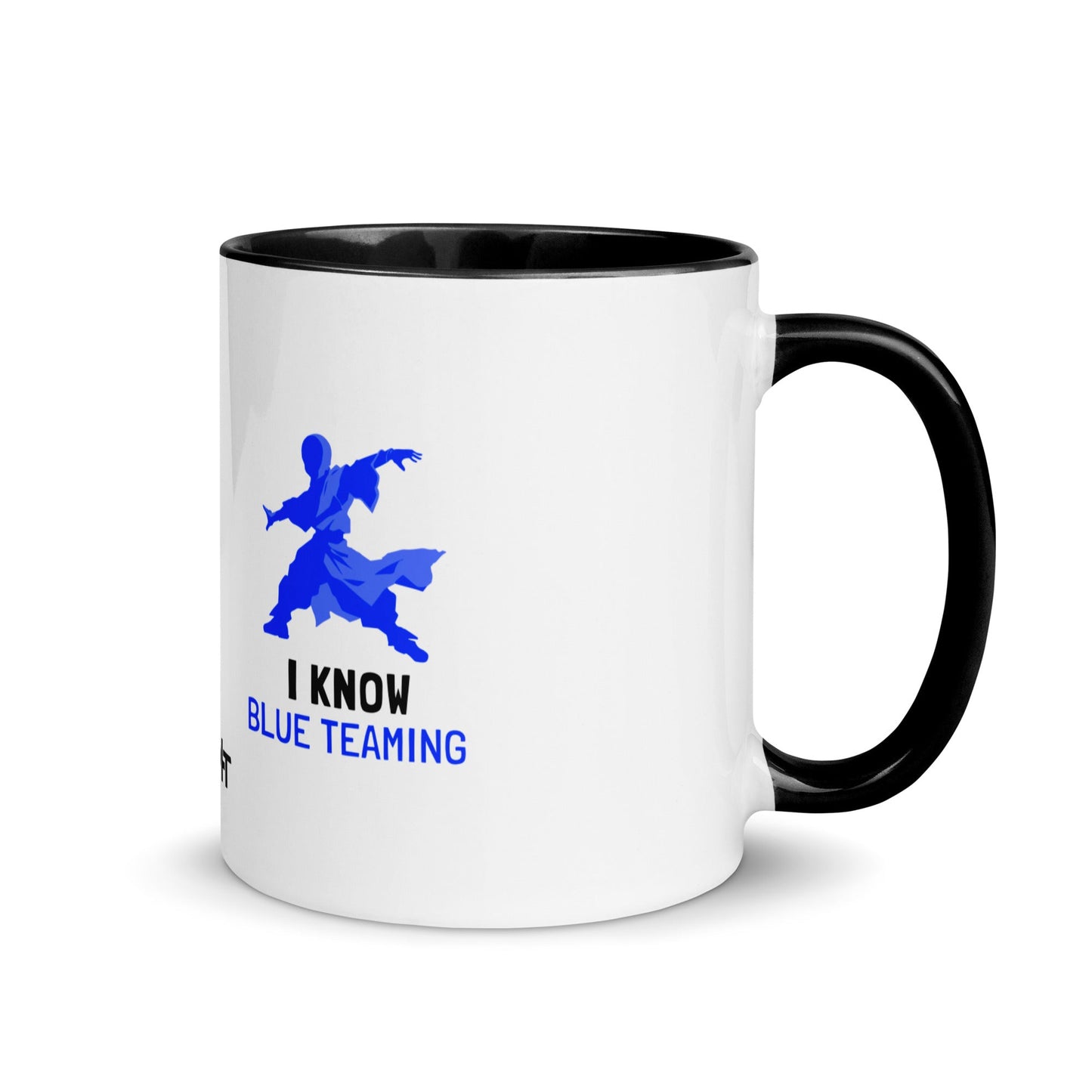 I Know Blue Teaming - Mug with Color Inside by DarkByteGear
