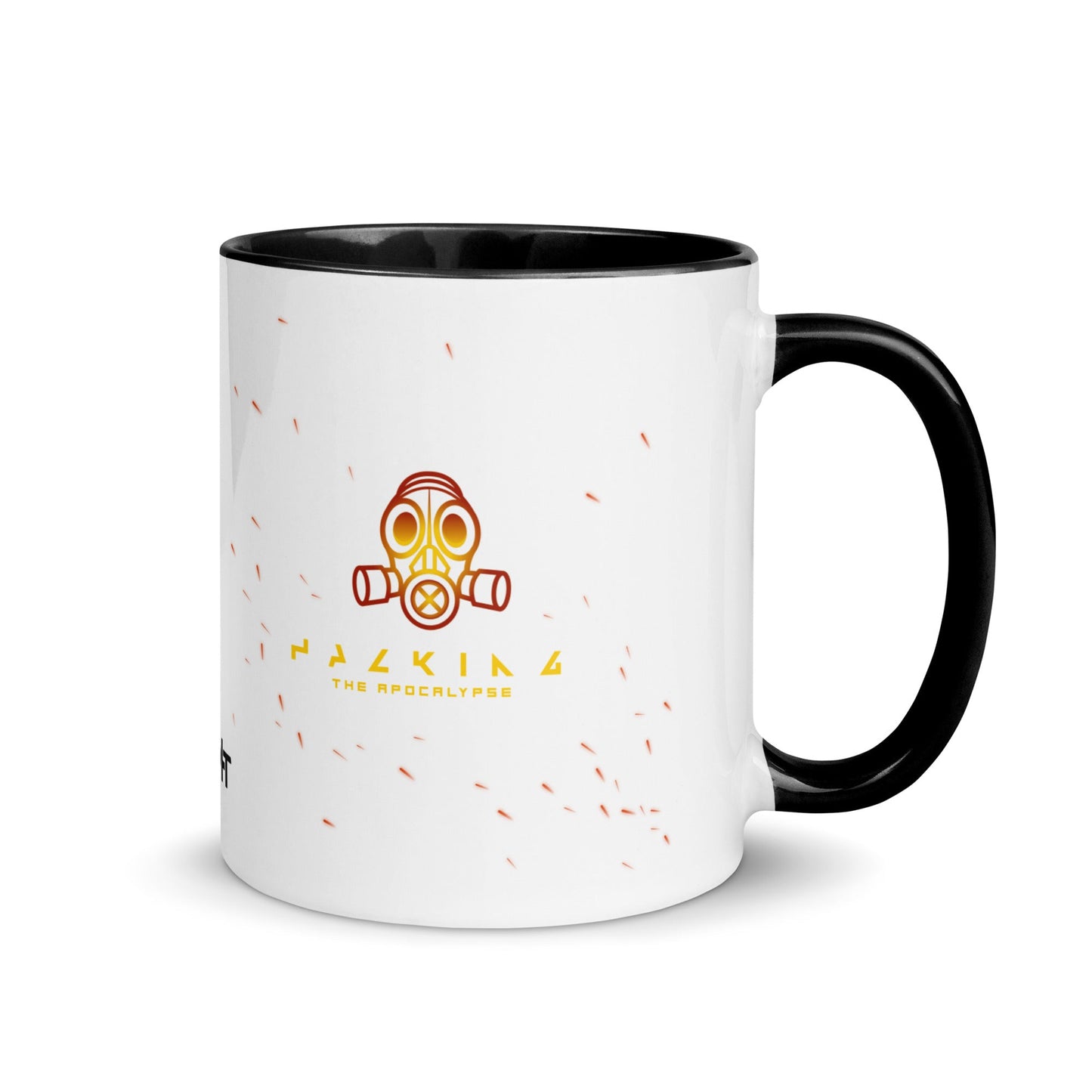 Hacking the apocalypse - Mug with Color Inside by DarkByteGear