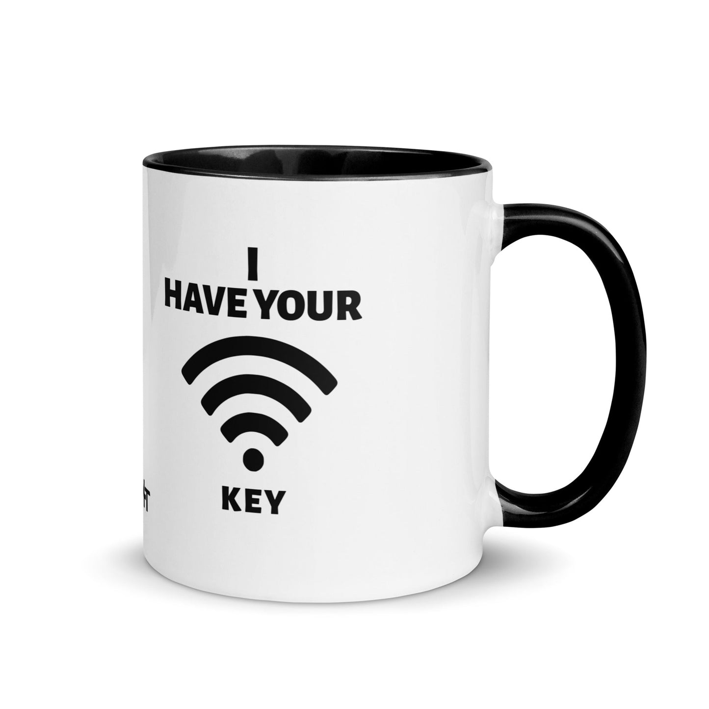 I have your Wi-Fi password - Mug with Color Inside by DarkByteGear