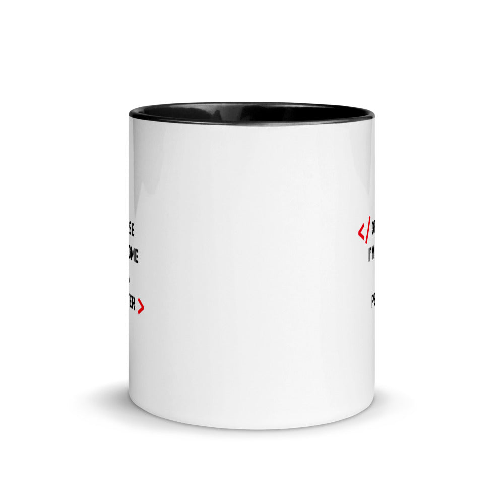 I am Pentester - Mug with Color Inside by DarkByteGear