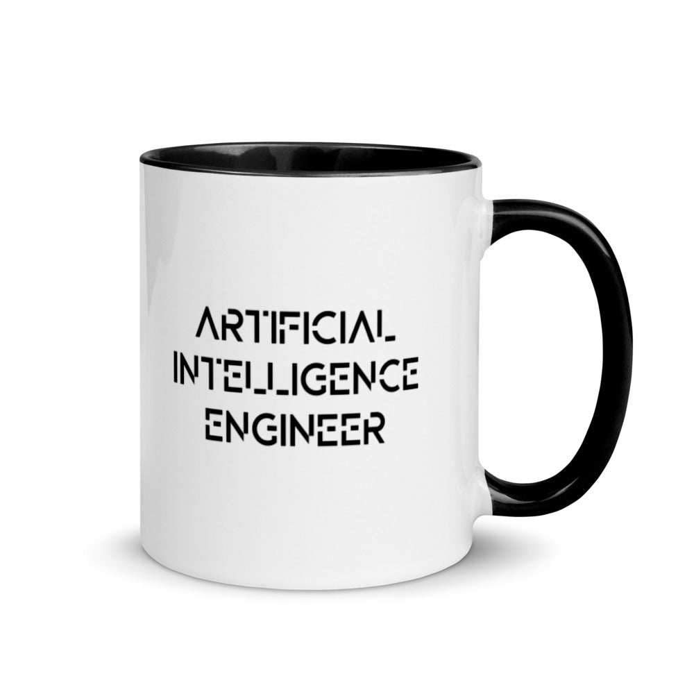 Artificial intelligence engineer - Mug with Color Inside by DarkByteGear