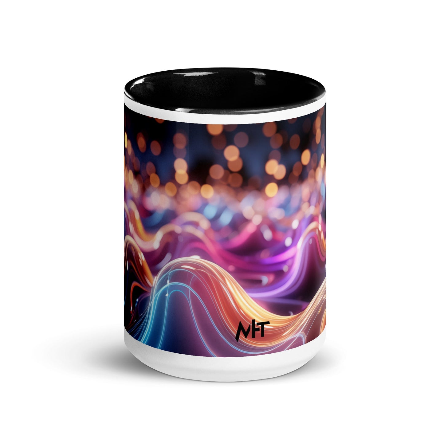Neon AI - Mug with Color Inside by DarkByteGear