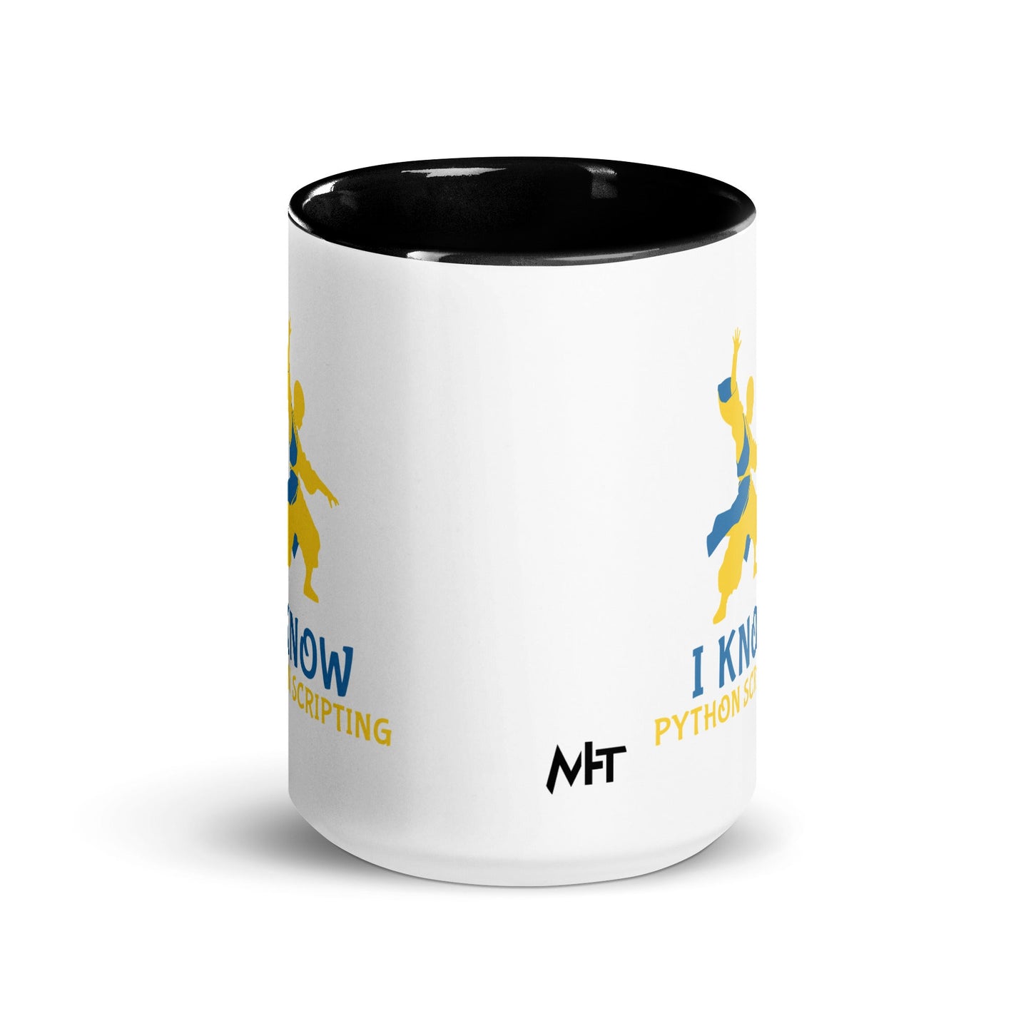 I Know Python Scripting - Mug with Color Inside by DarkByteGear