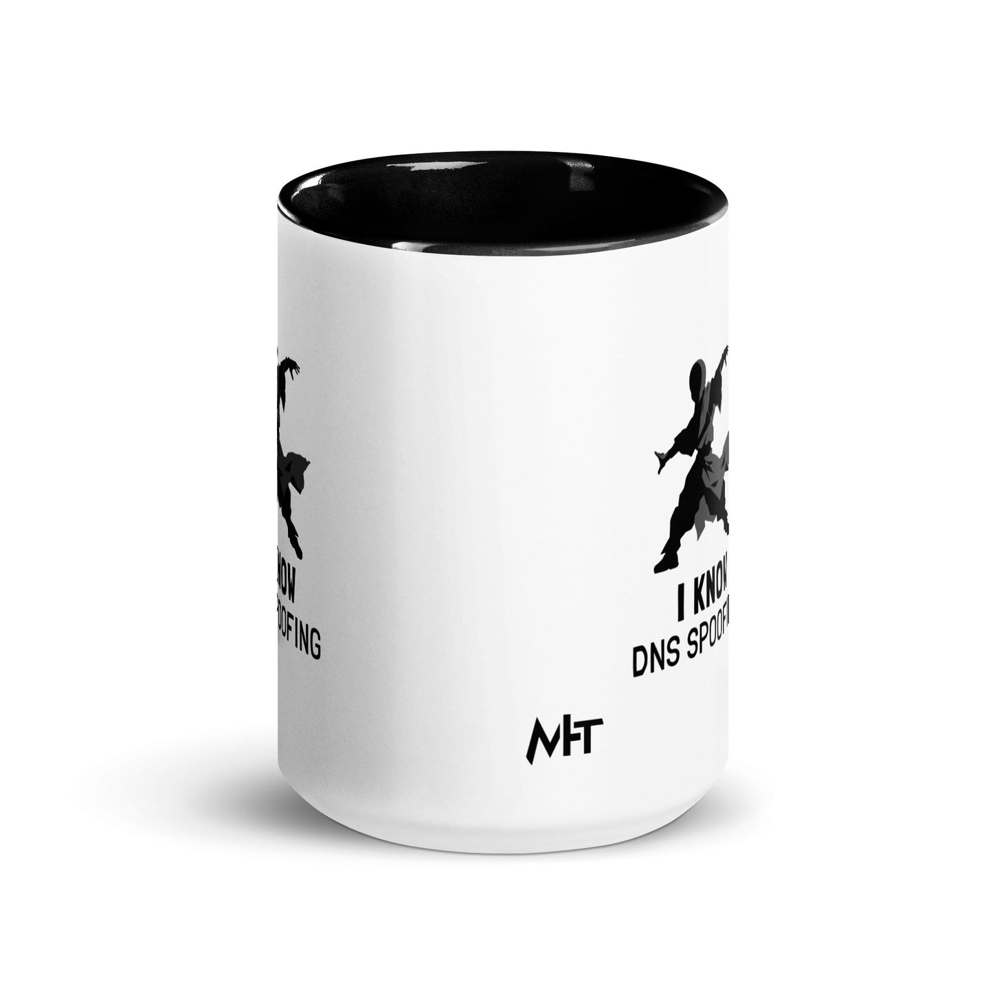 I Know DNS Spoofing - Mug with Color Inside by DarkByteGear