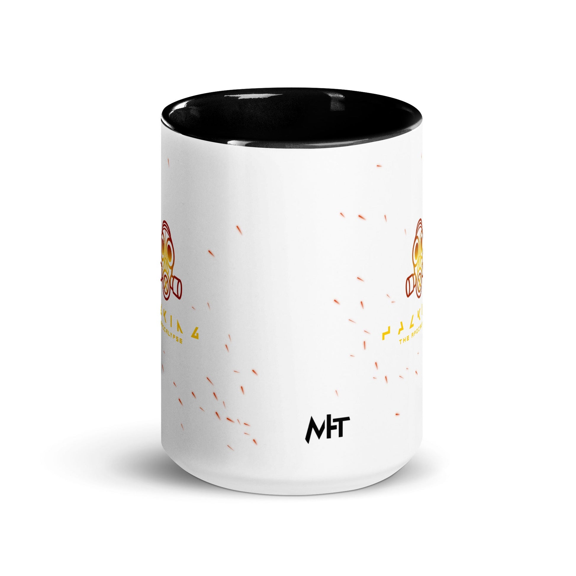 Hacking the apocalypse - Mug with Color Inside by DarkByteGear