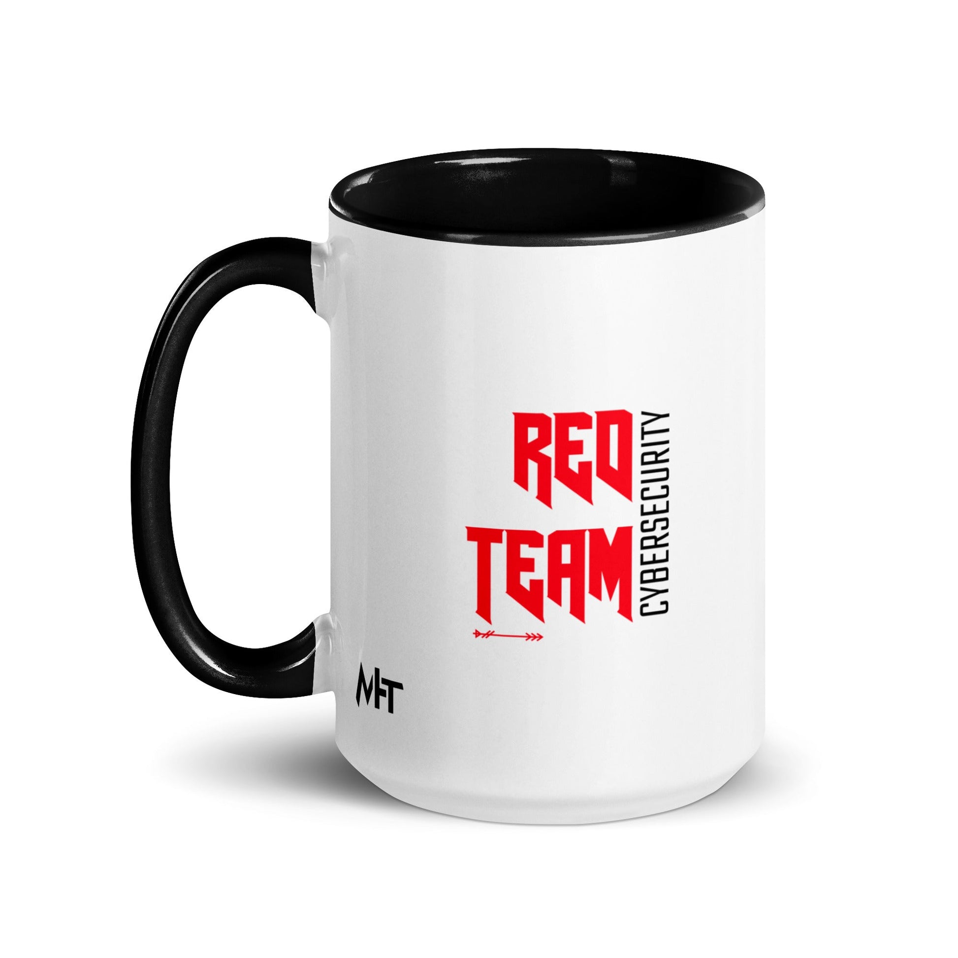 Cyber Security Red Team V9 - Mug with Color Inside by DarkByteGear