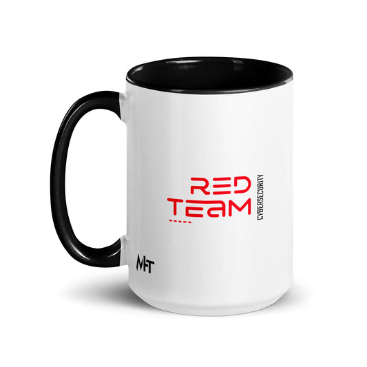 Cyber Security Red Team V11 - Mug with Color Inside by DarkByteGear
