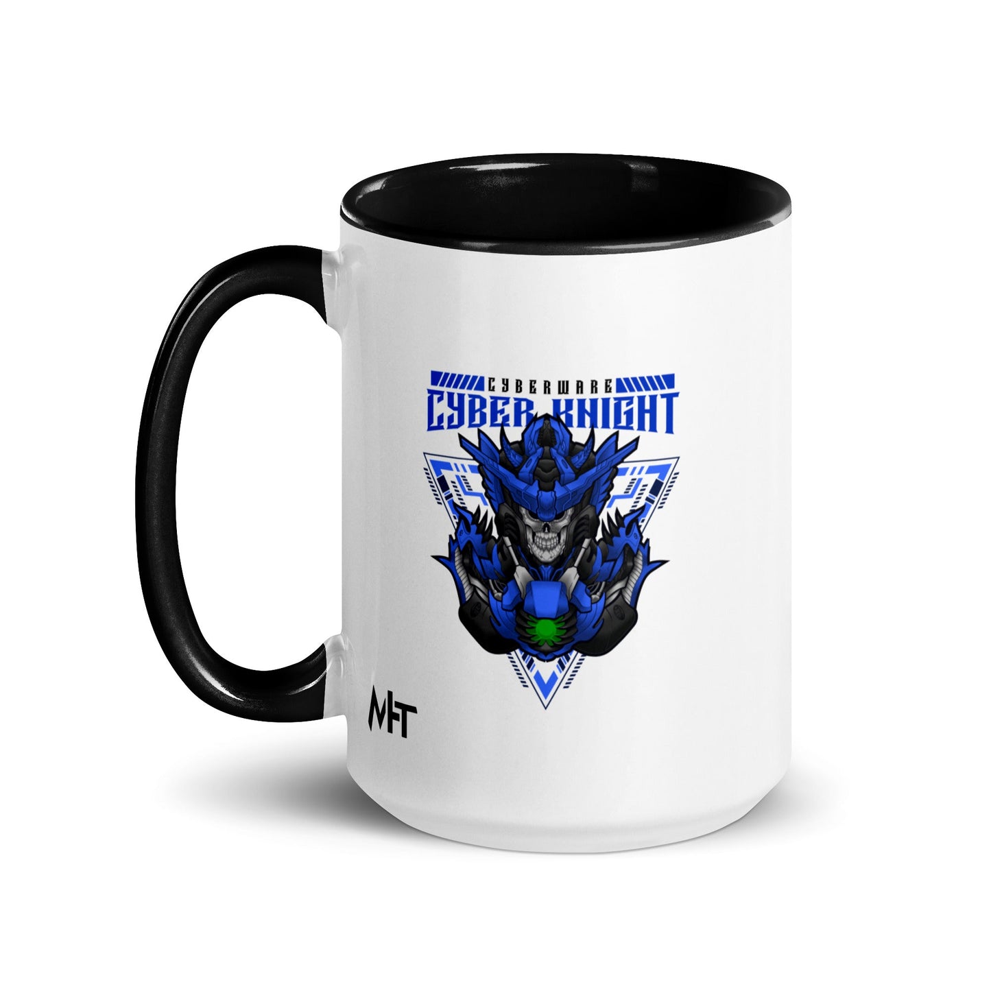 CyberWare Cyber knight - Mug with Color Inside by DarkByteGear
