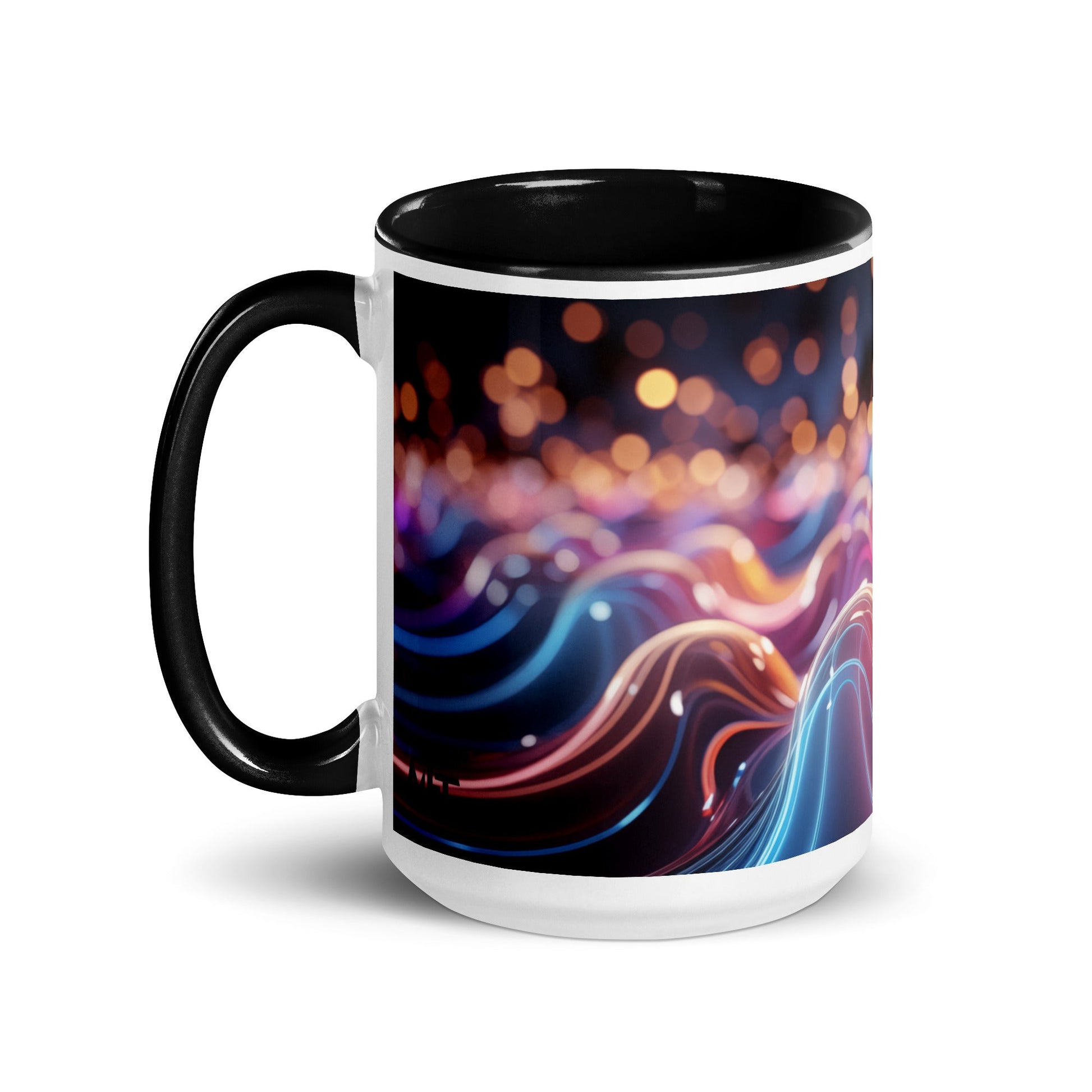Neon AI - Mug with Color Inside by DarkByteGear