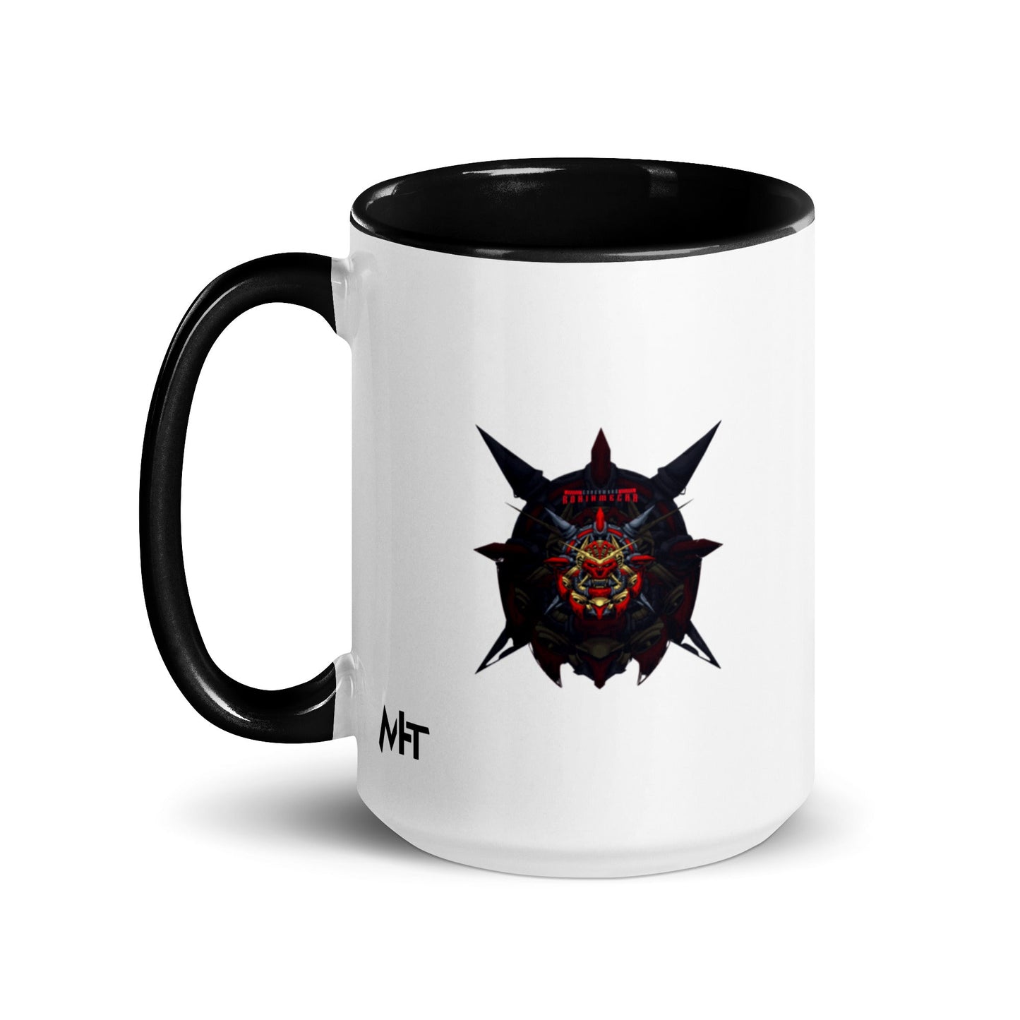 Cyberware Ronin Mecha - Mug with Color Inside by DarkByteGear