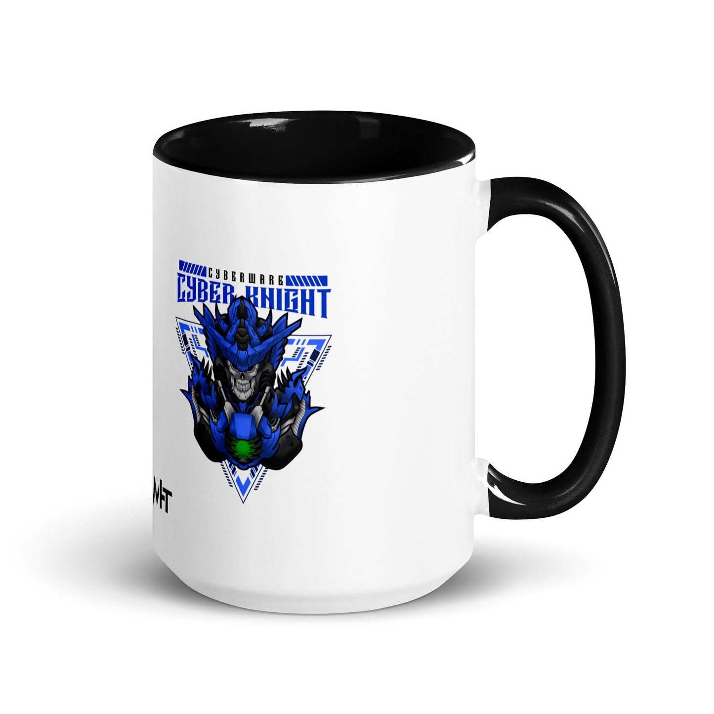 CyberWare Cyber knight - Mug with Color Inside by DarkByteGear