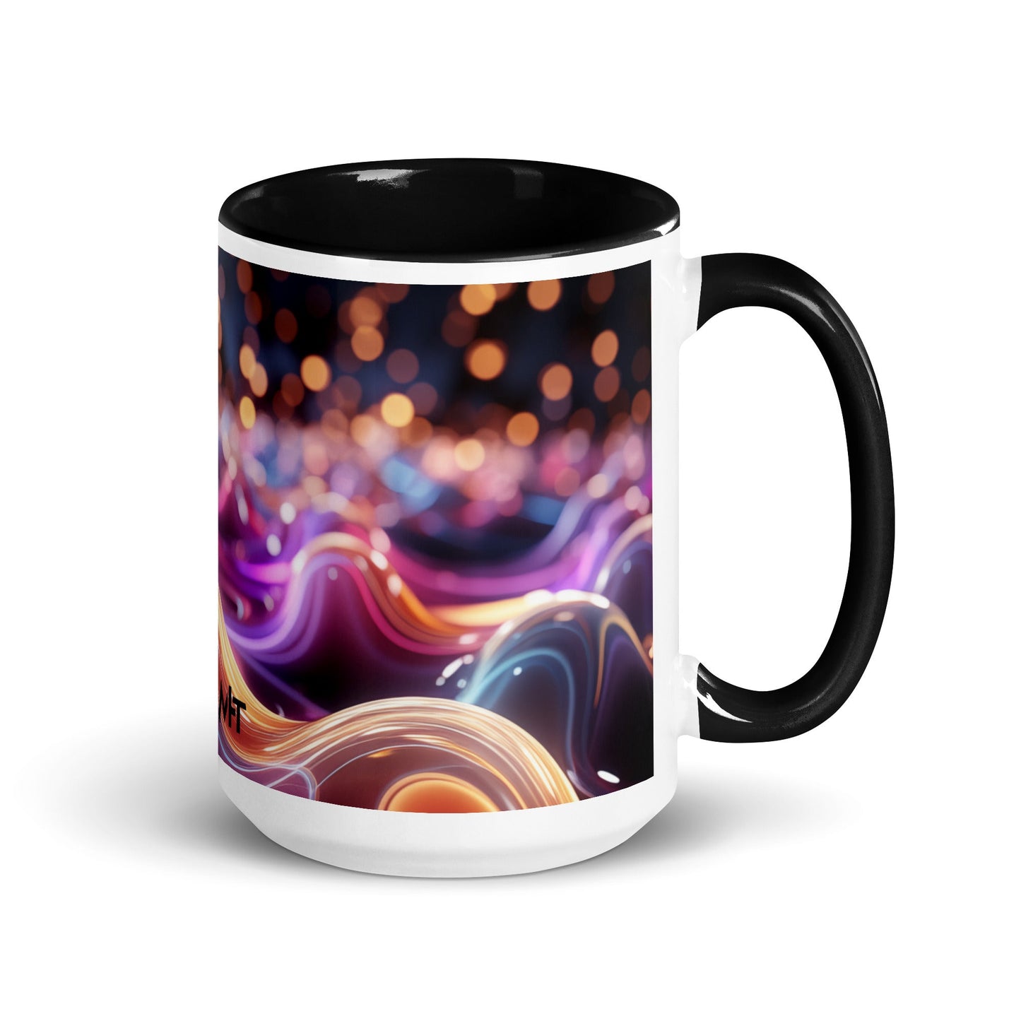 Neon AI - Mug with Color Inside by DarkByteGear