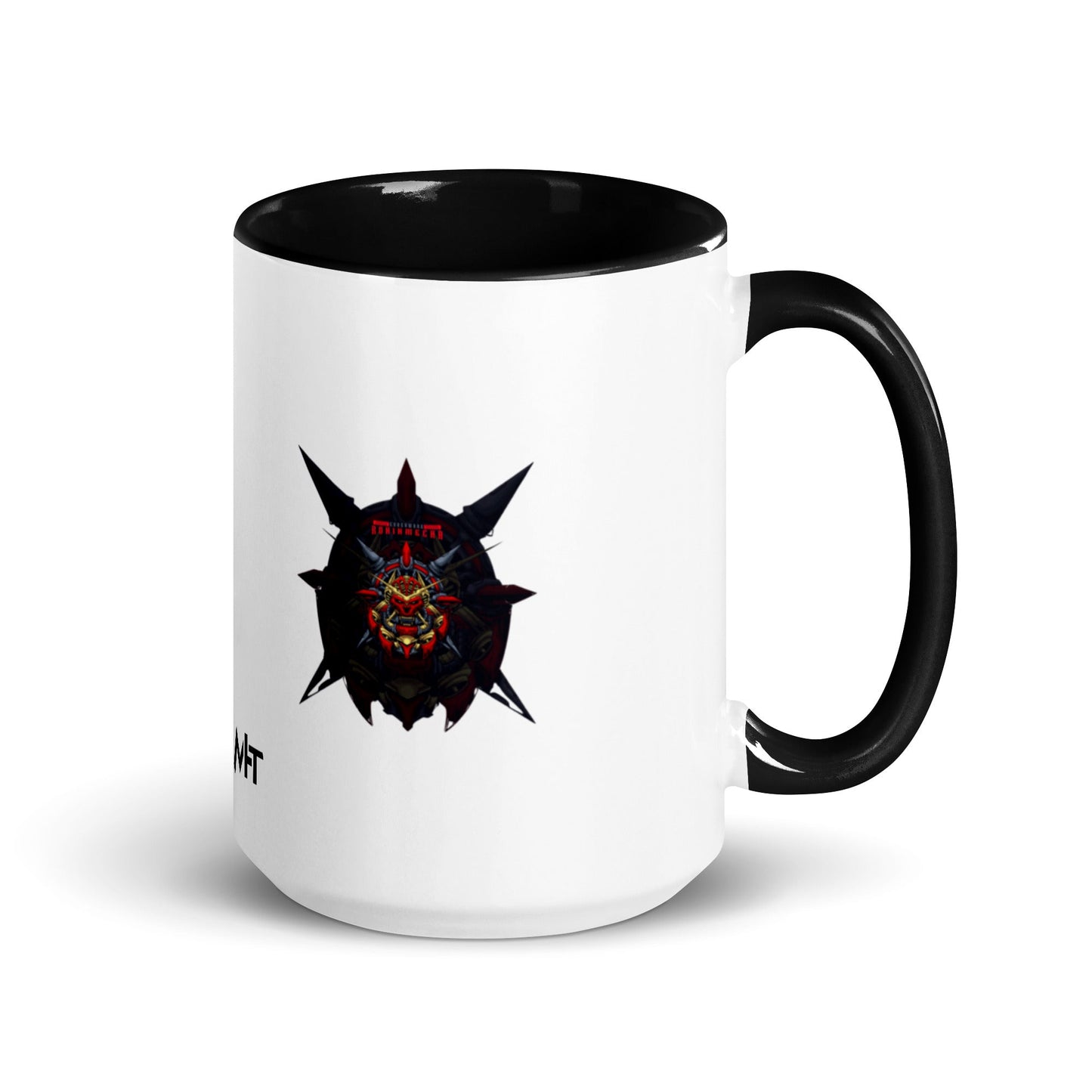 Cyberware Ronin Mecha - Mug with Color Inside by DarkByteGear