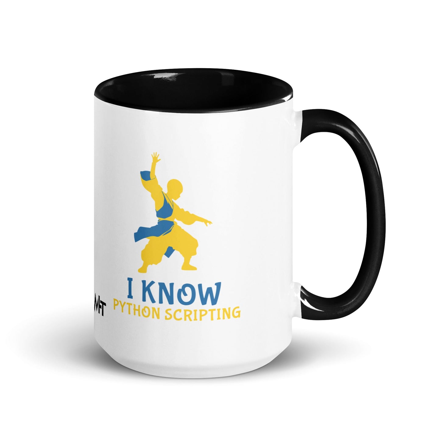I Know Python Scripting - Mug with Color Inside by DarkByteGear