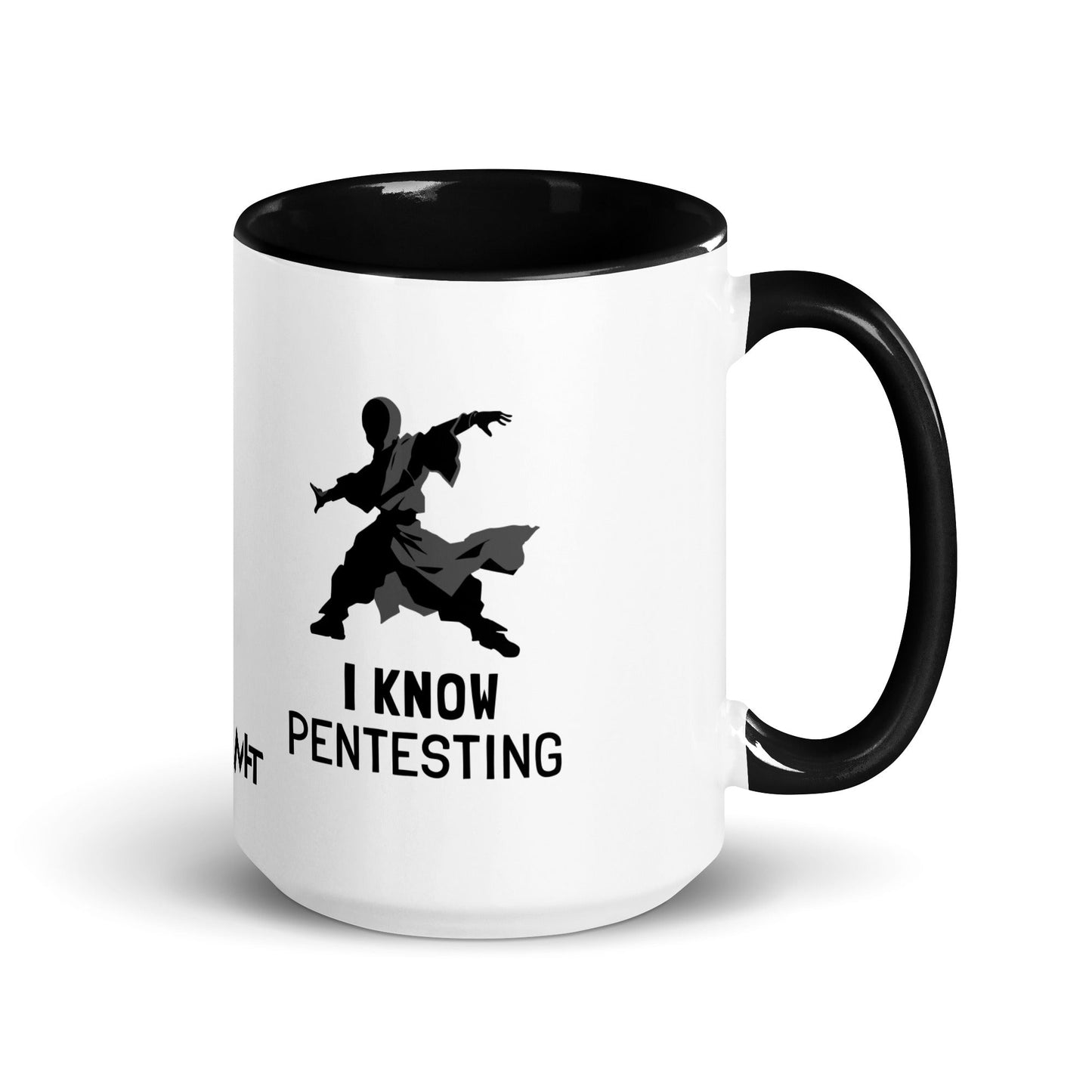 I Know Pentesting - Mug with Color Inside by DarkByteGear