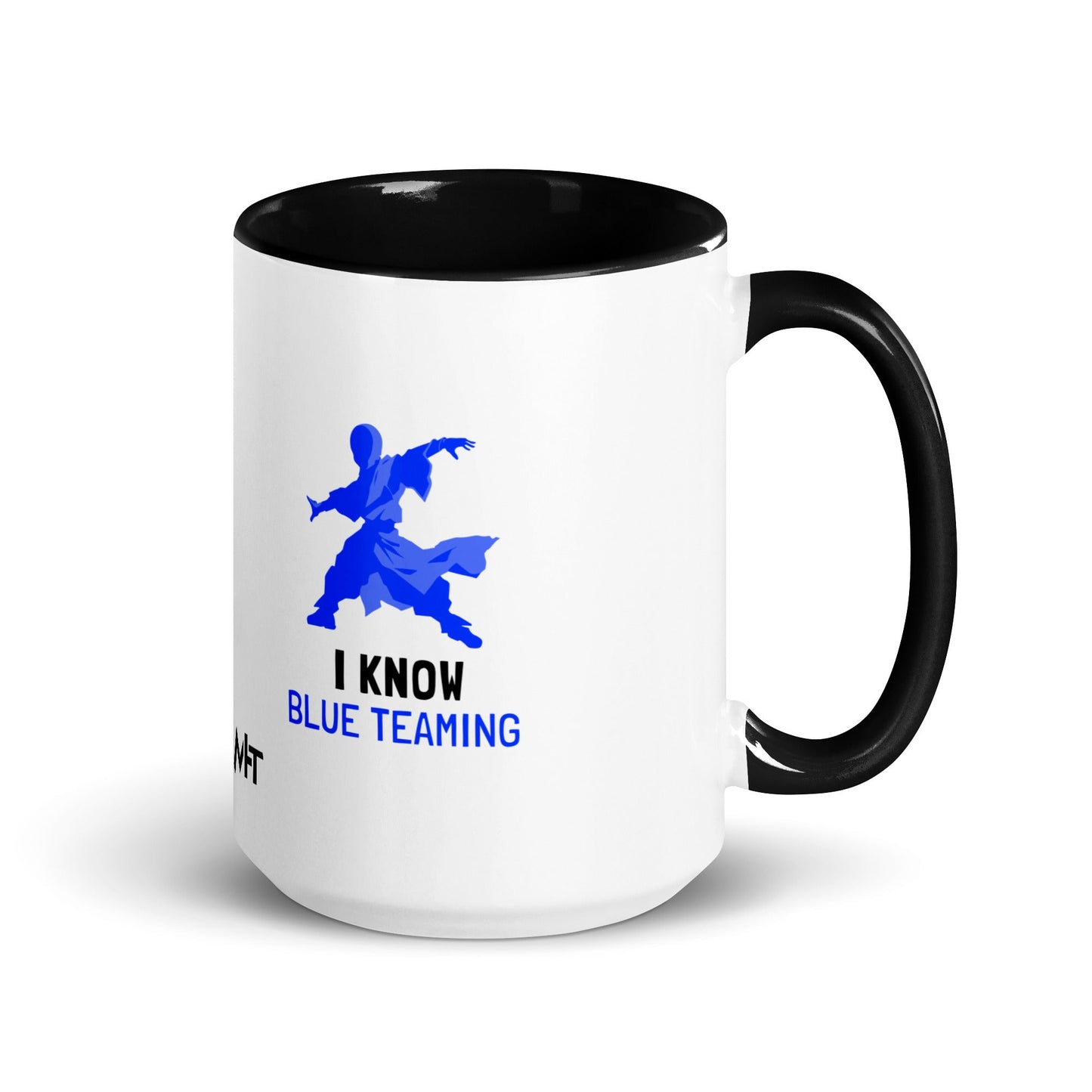 I Know Blue Teaming - Mug with Color Inside by DarkByteGear