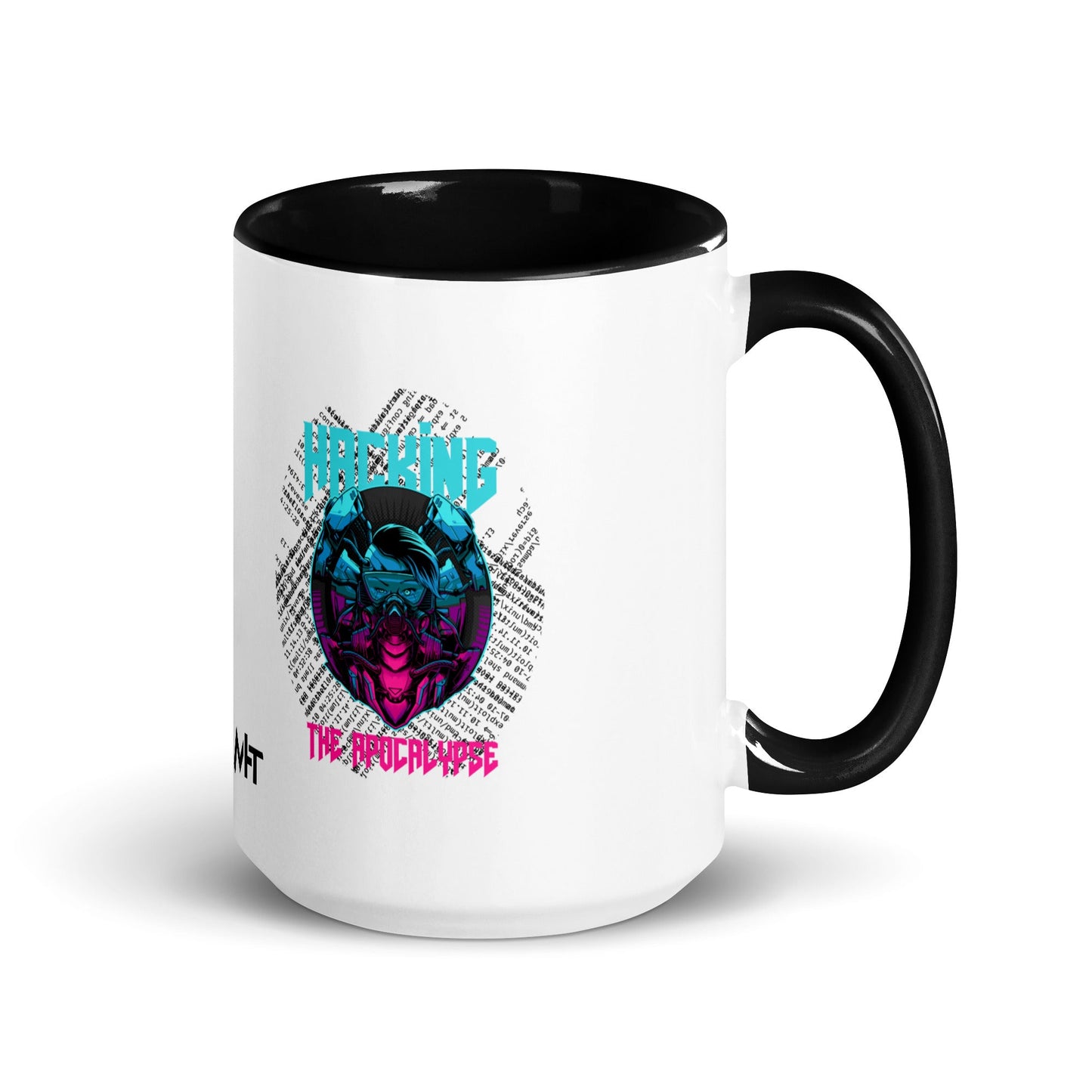Hacking the apocalypse V2 - Mug with Color Inside by DarkByteGear