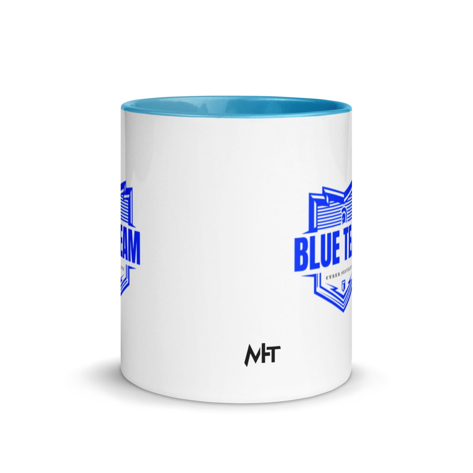 Cyber Security Blue Team - Mug with Color Inside by DarkByteGear