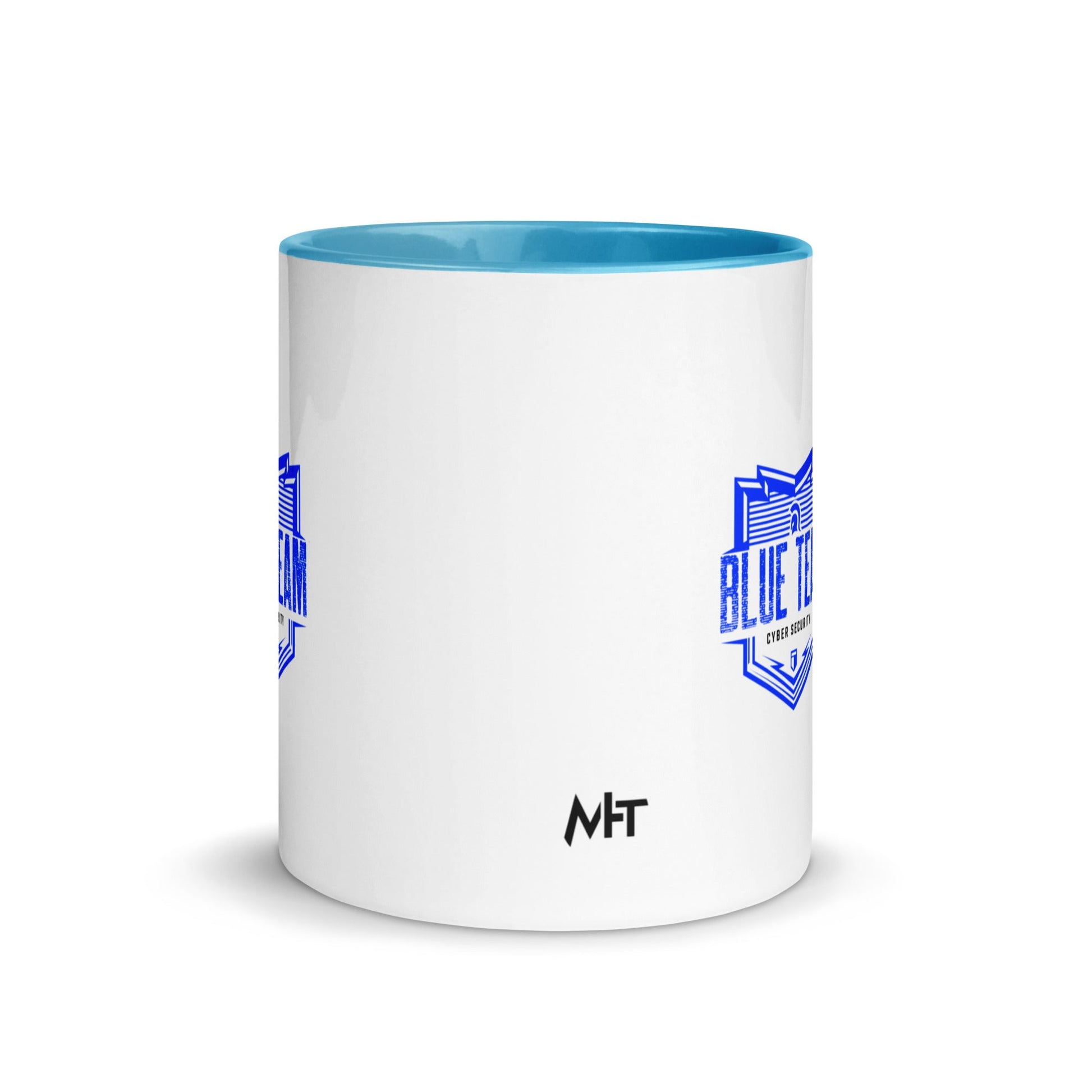 Cyber Security Blue Team V13 - Mug with Color Inside by DarkByteGear