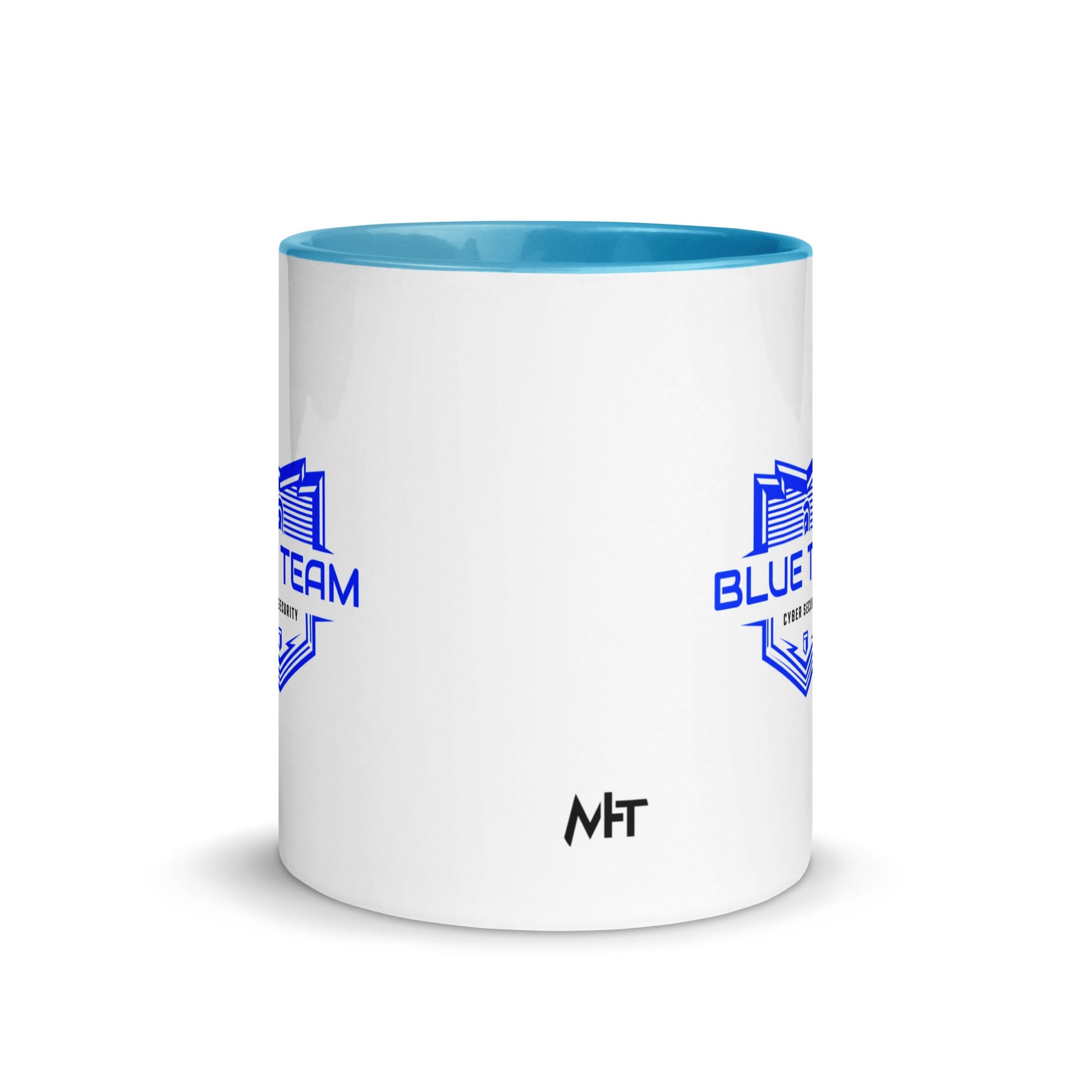 Cyber Security Blue Team V17 - Mug with Color Inside by DarkByteGear