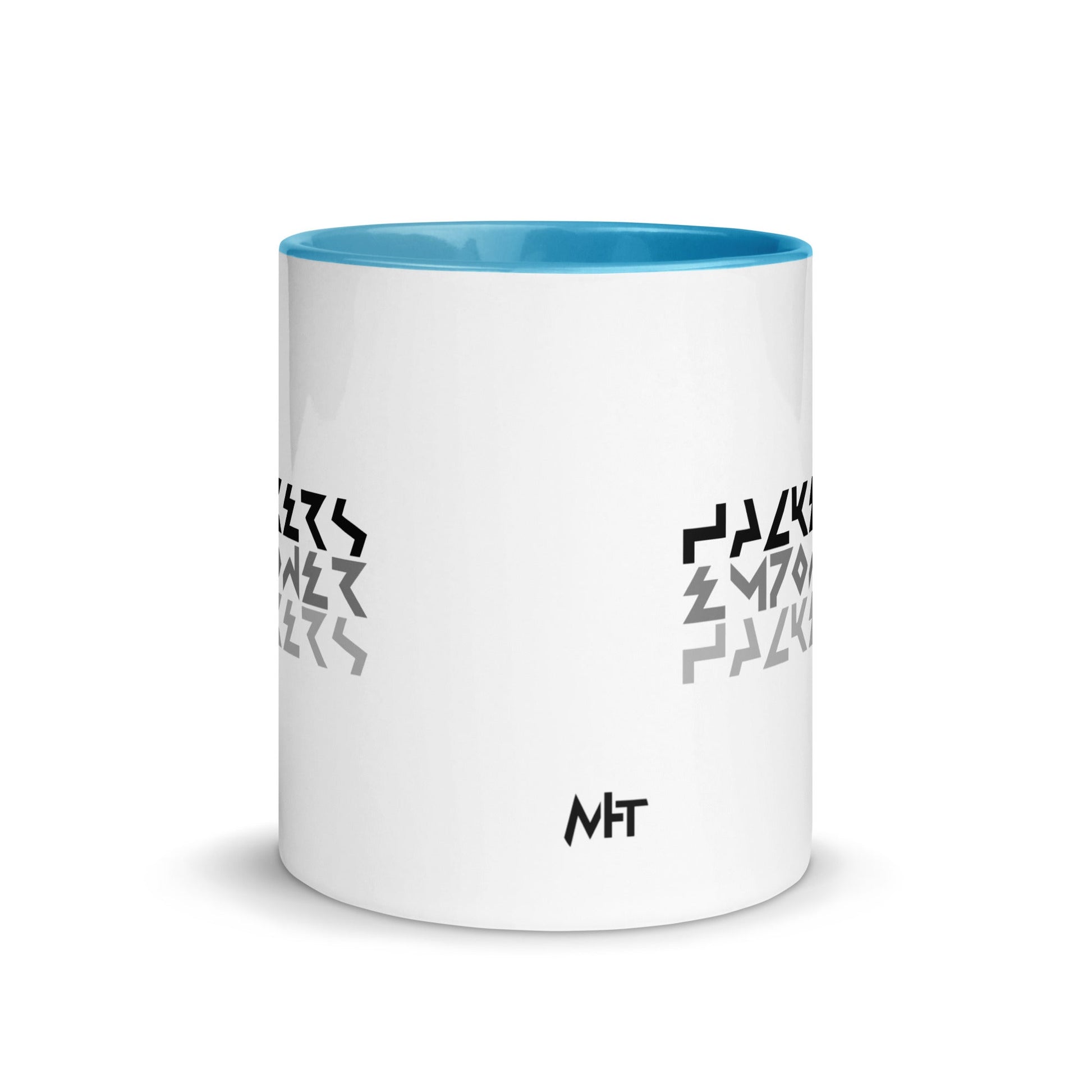 Hackers Empower Hackers V4 - Mug with Color Inside by DarkByteGear