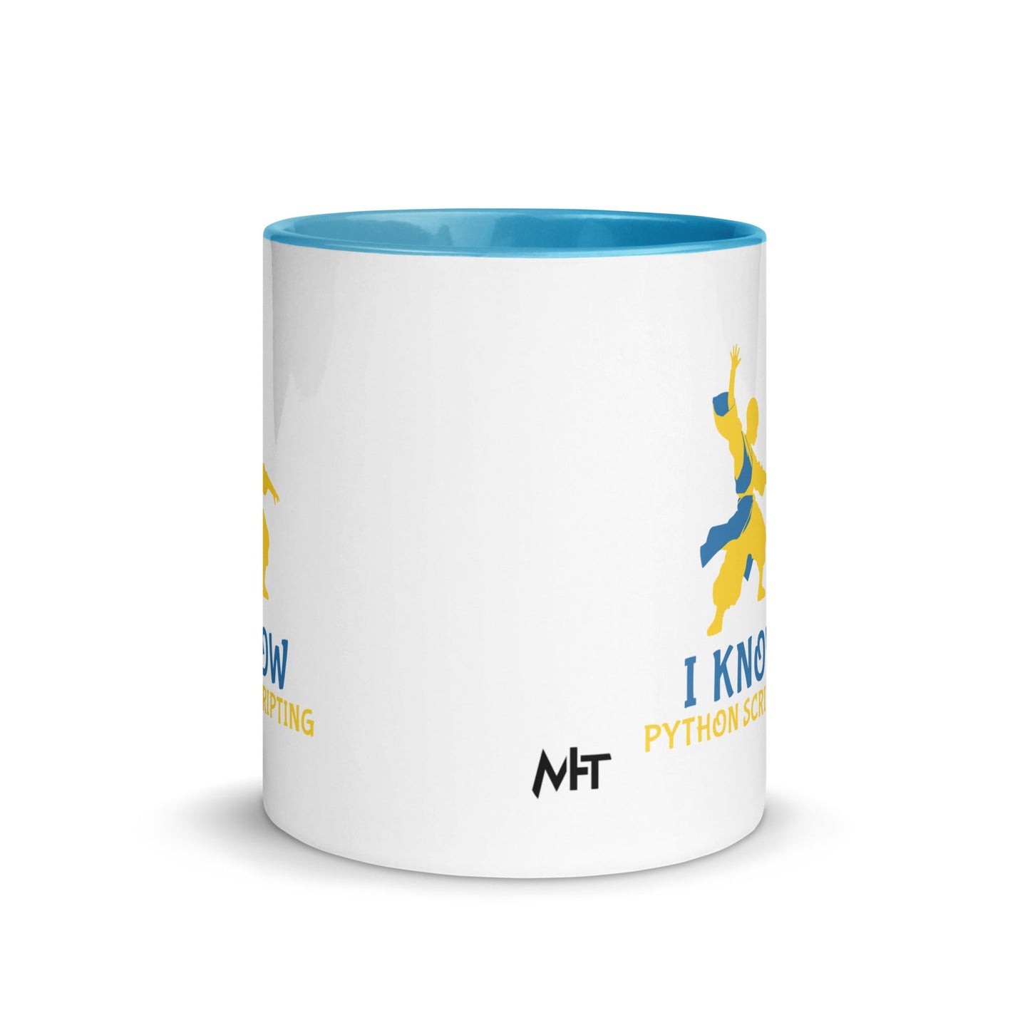 I Know Python Scripting - Mug with Color Inside by DarkByteGear
