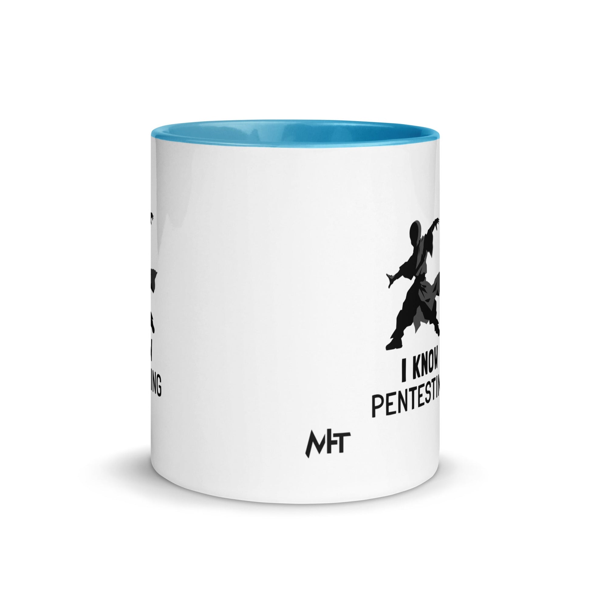 I Know Pentesting - Mug with Color Inside by DarkByteGear