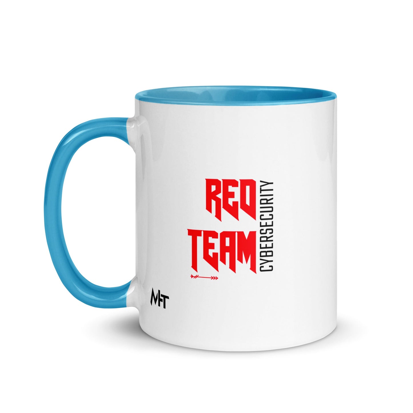 Cyber Security Red Team V9 - Mug with Color Inside by DarkByteGear