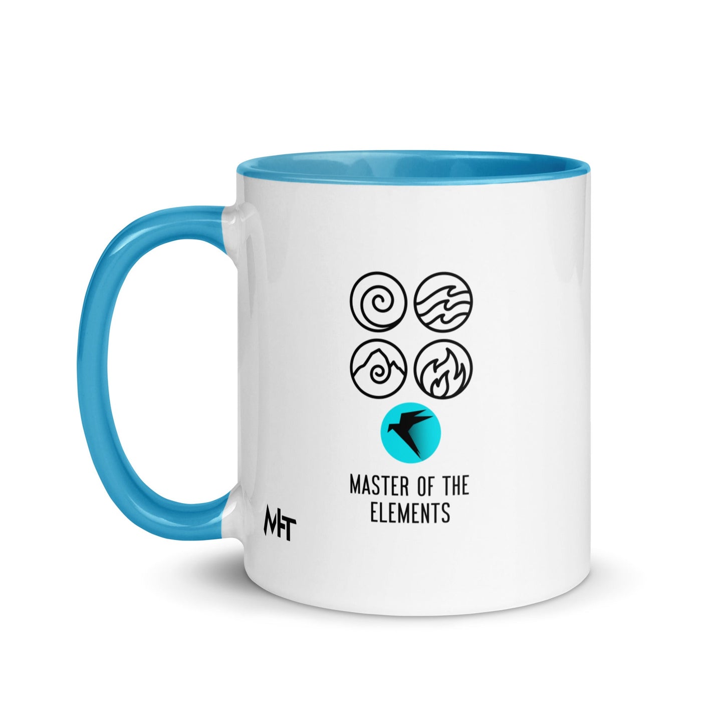 Master of Elements - Mug with Color Inside by DarkByteGear