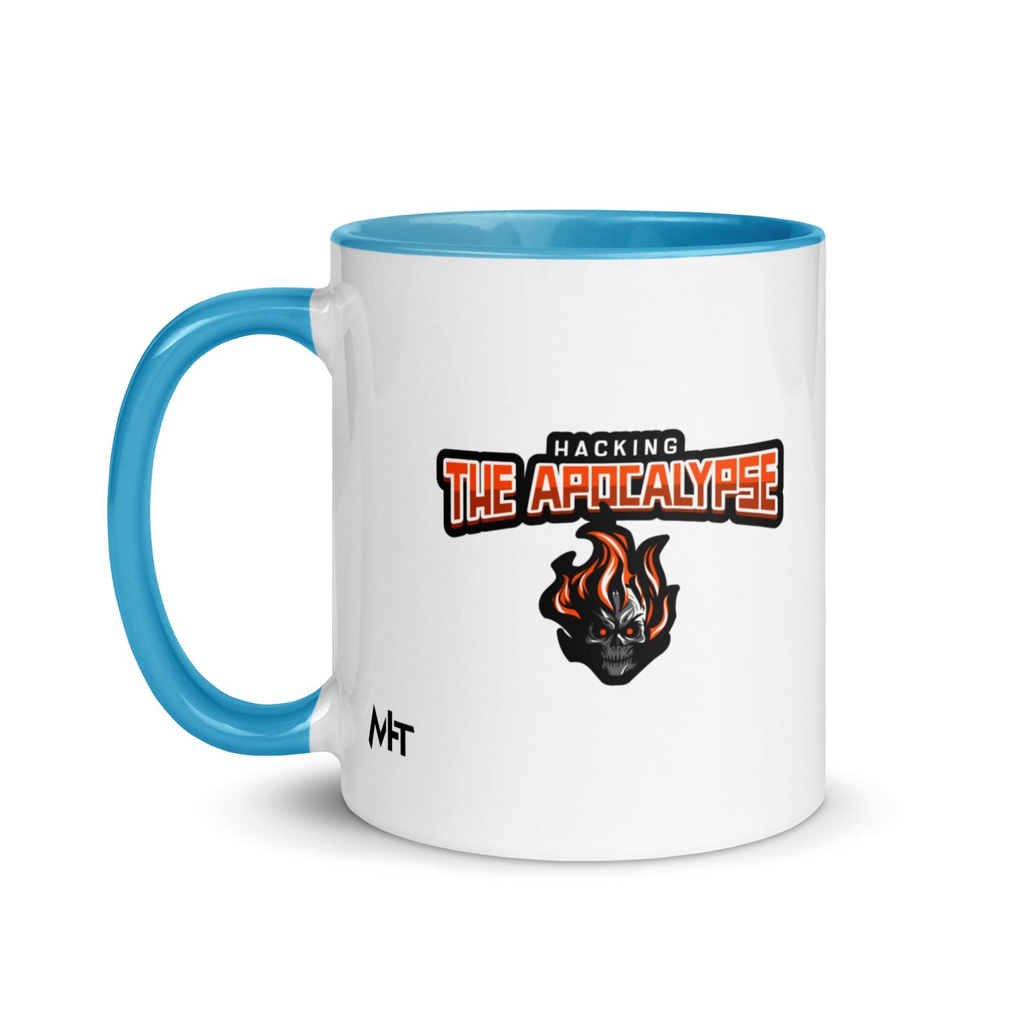 Hacking the Apocalypse V1 - Mug with Color Inside by DarkByteGear