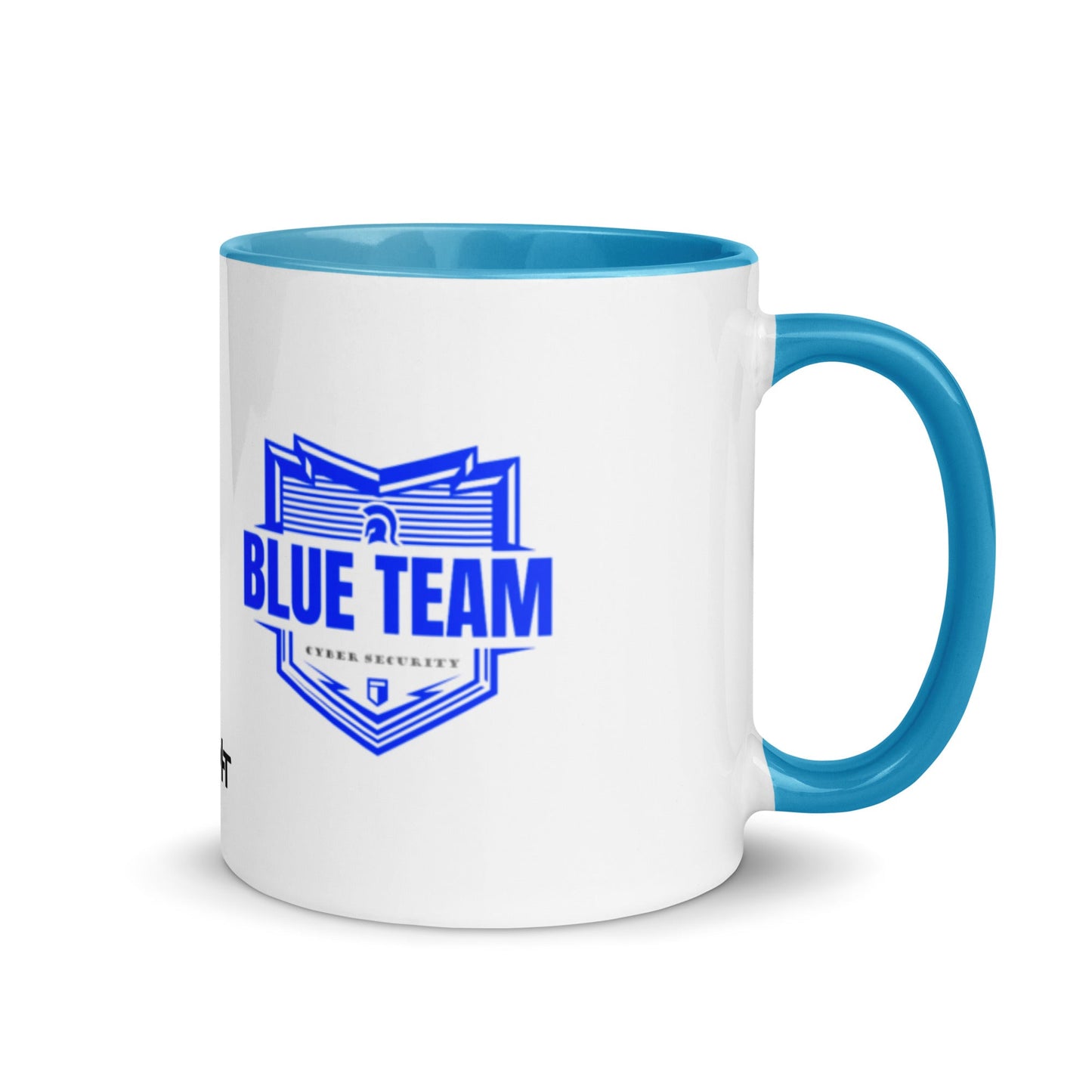 Cyber Security Blue Team - Mug with Color Inside by DarkByteGear