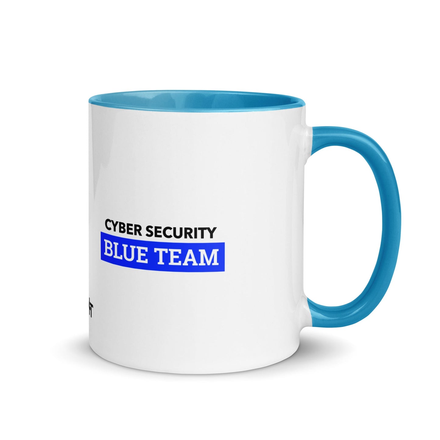 Cyber Security Blue Team V6 - Mug with Color Inside by DarkByteGear