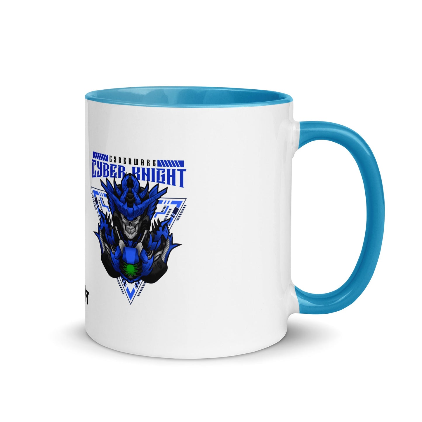 CyberWare Cyber knight - Mug with Color Inside by DarkByteGear