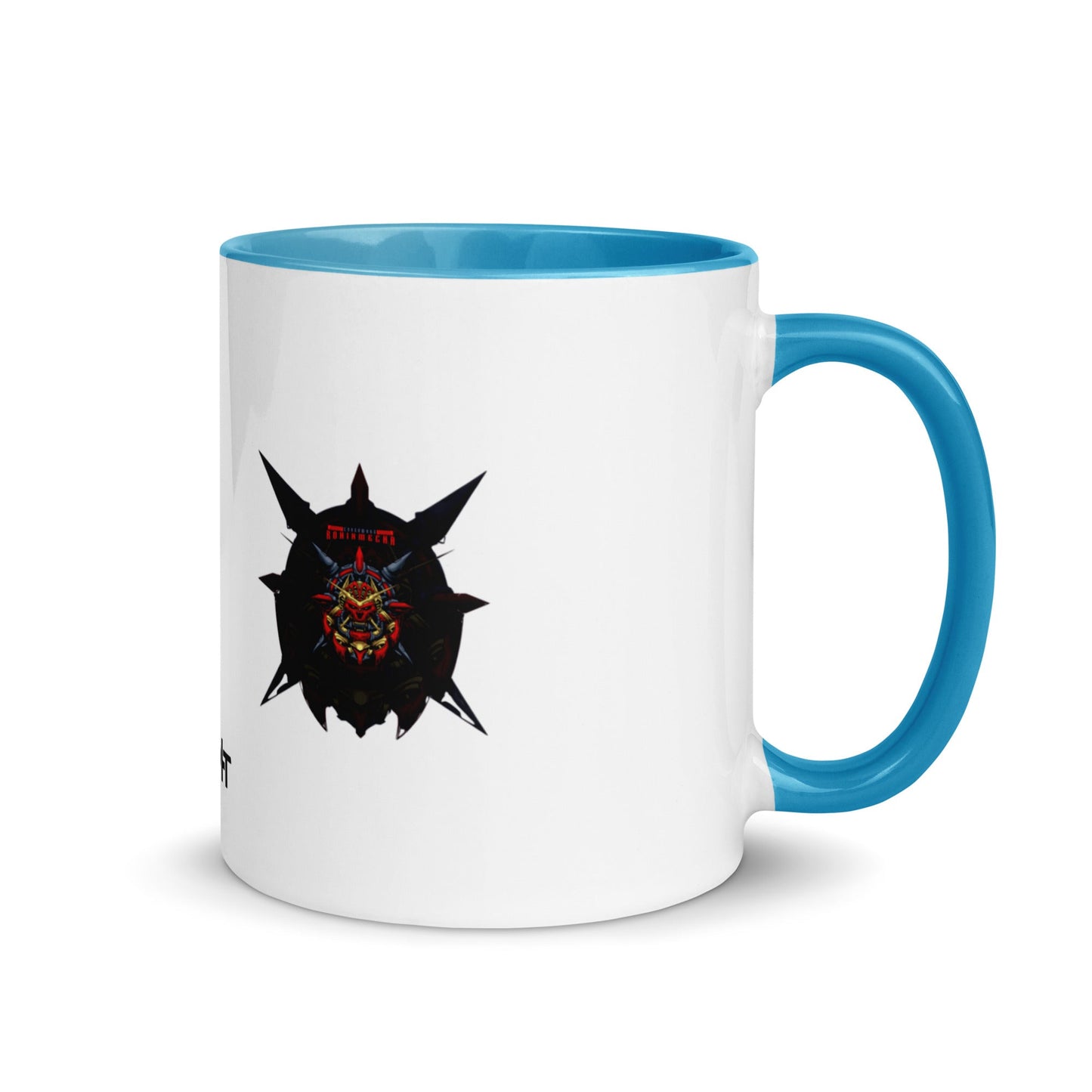 Cyberware Ronin Mecha - Mug with Color Inside by DarkByteGear