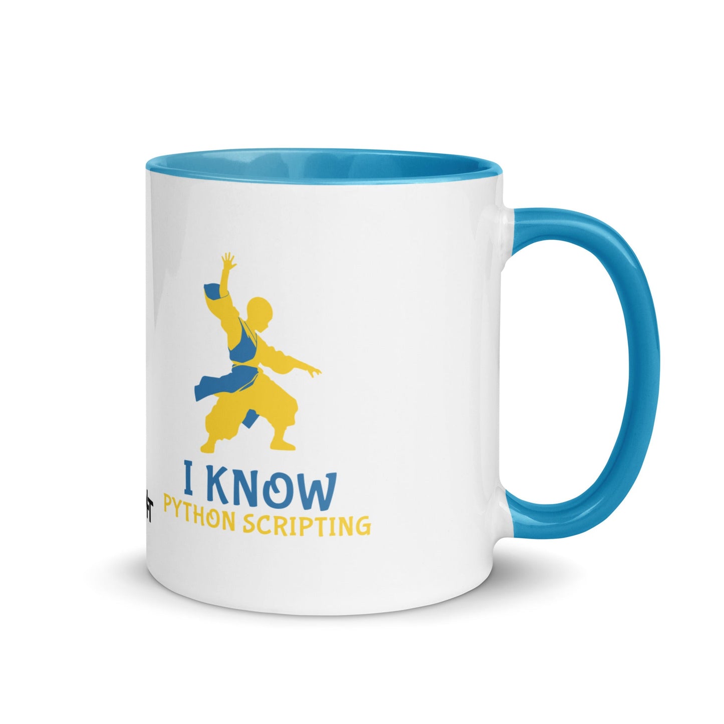 I Know Python Scripting - Mug with Color Inside by DarkByteGear