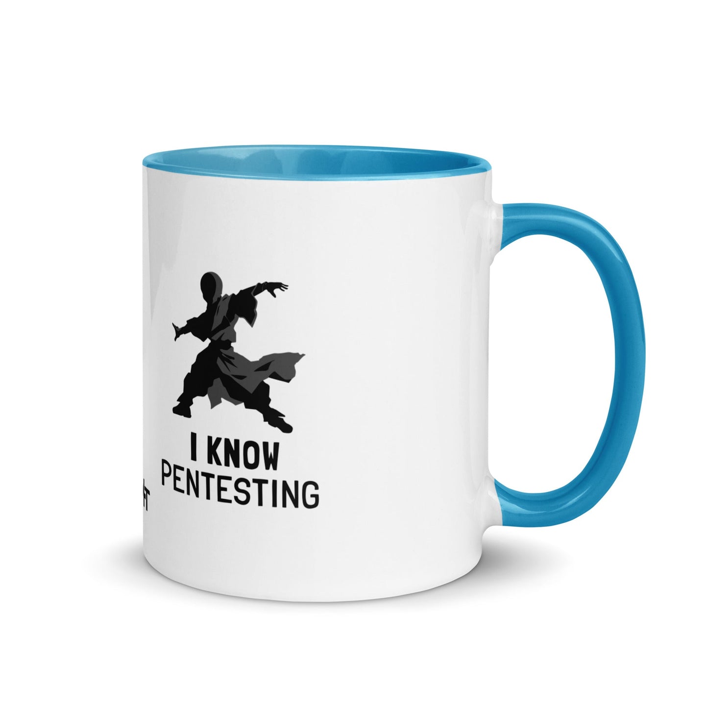I Know Pentesting - Mug with Color Inside by DarkByteGear