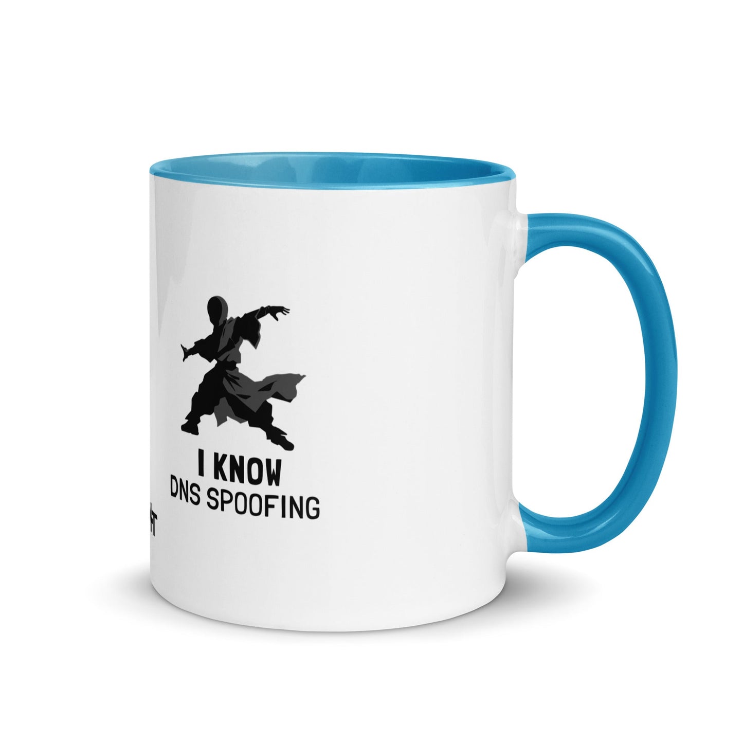 I Know DNS Spoofing - Mug with Color Inside by DarkByteGear