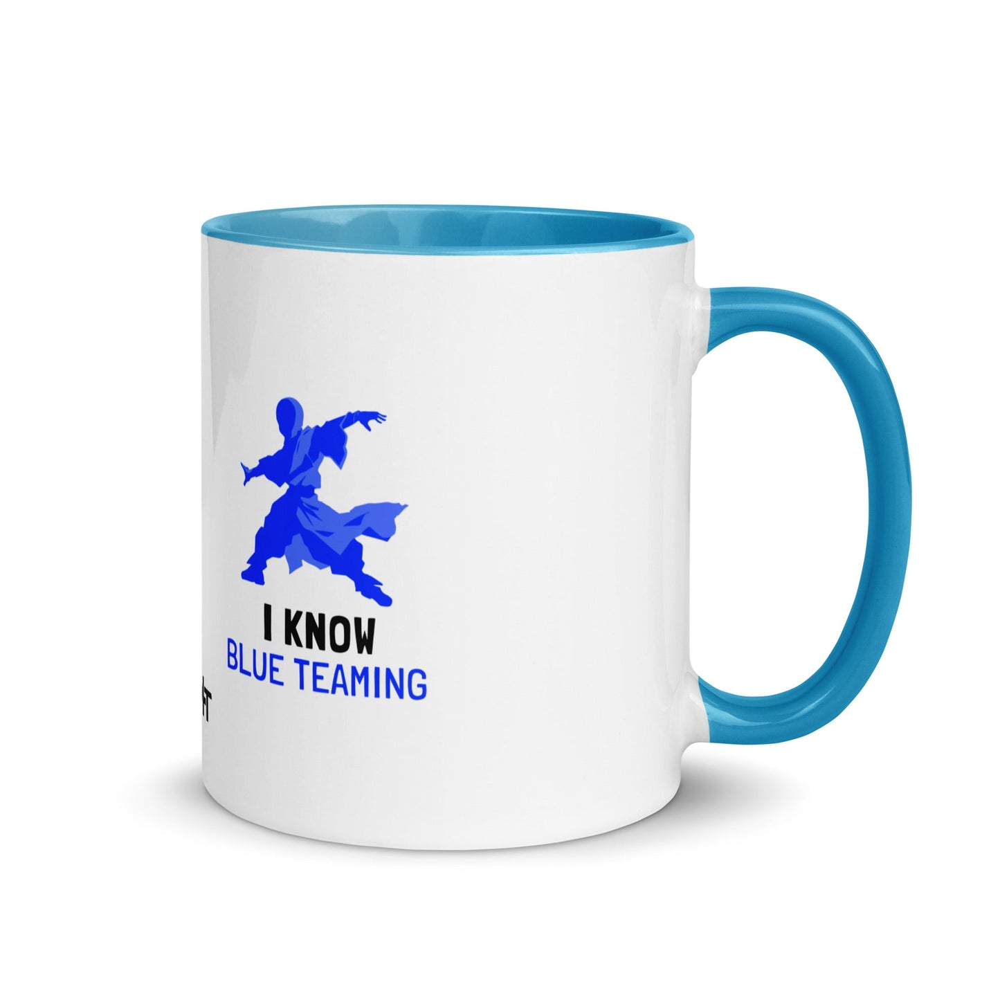 I Know Blue Teaming - Mug with Color Inside by DarkByteGear