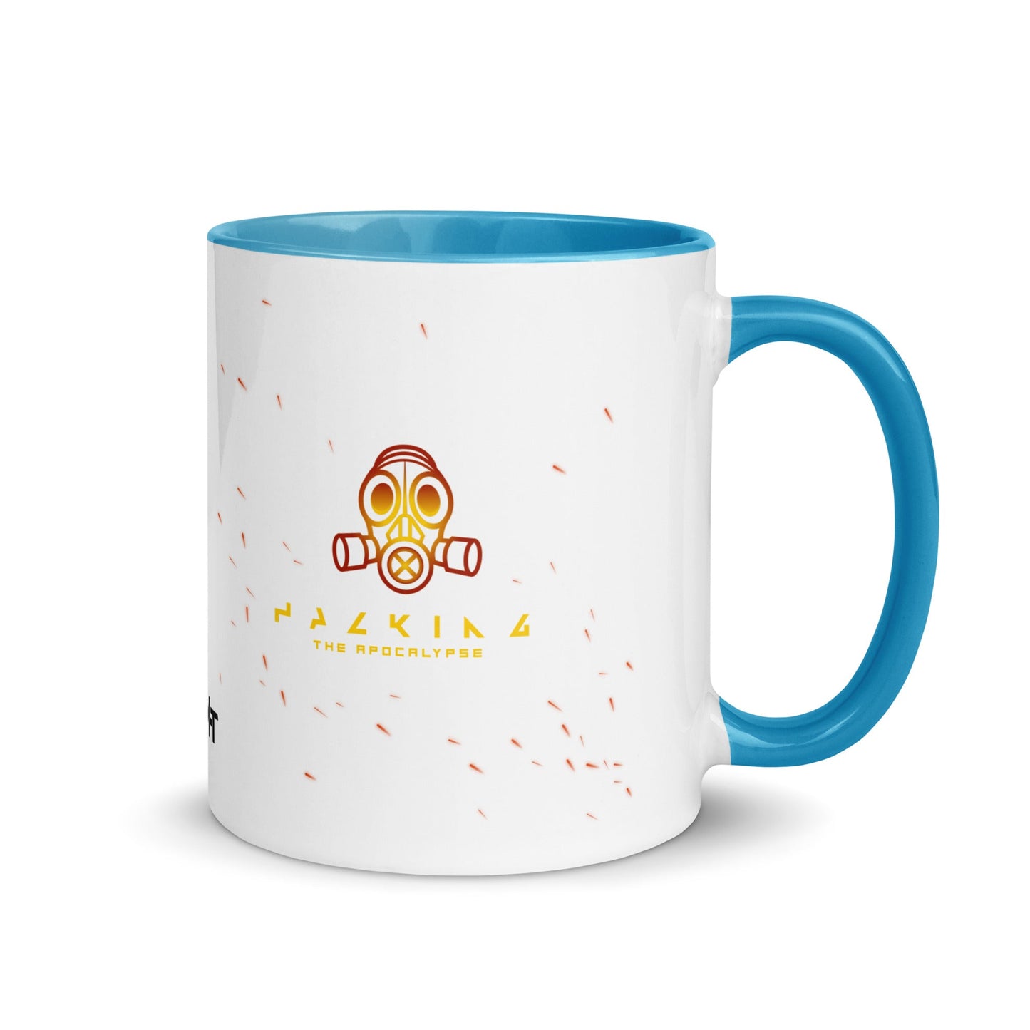 Hacking the apocalypse - Mug with Color Inside by DarkByteGear