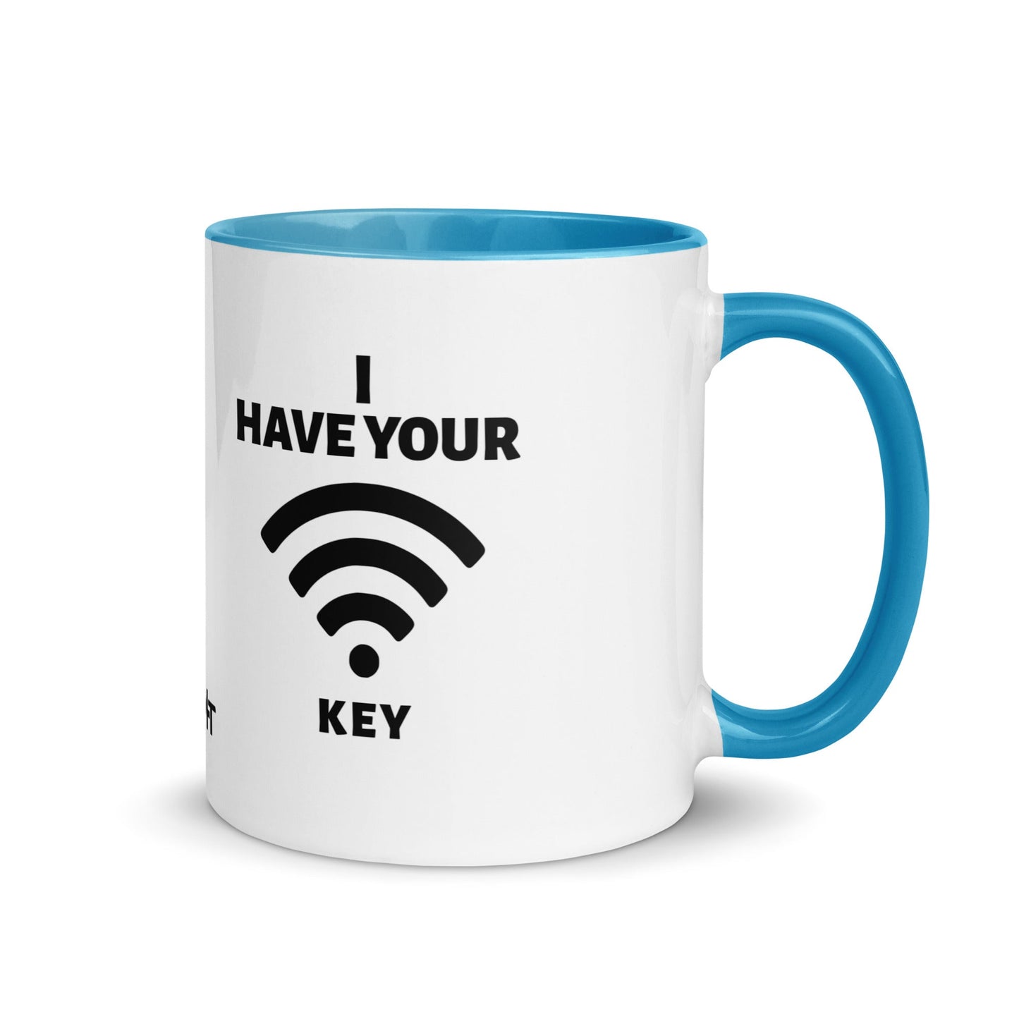 I have your Wi-Fi password - Mug with Color Inside by DarkByteGear