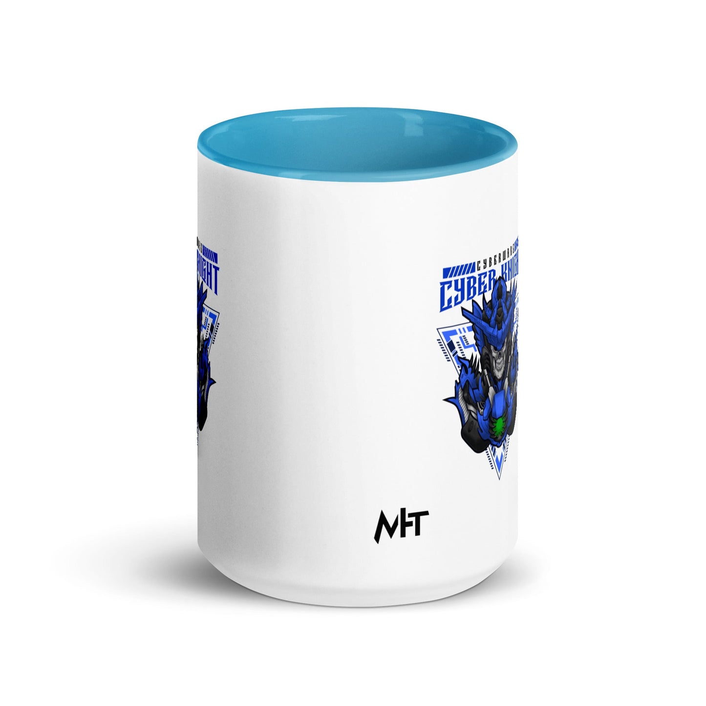 CyberWare Cyber knight - Mug with Color Inside by DarkByteGear
