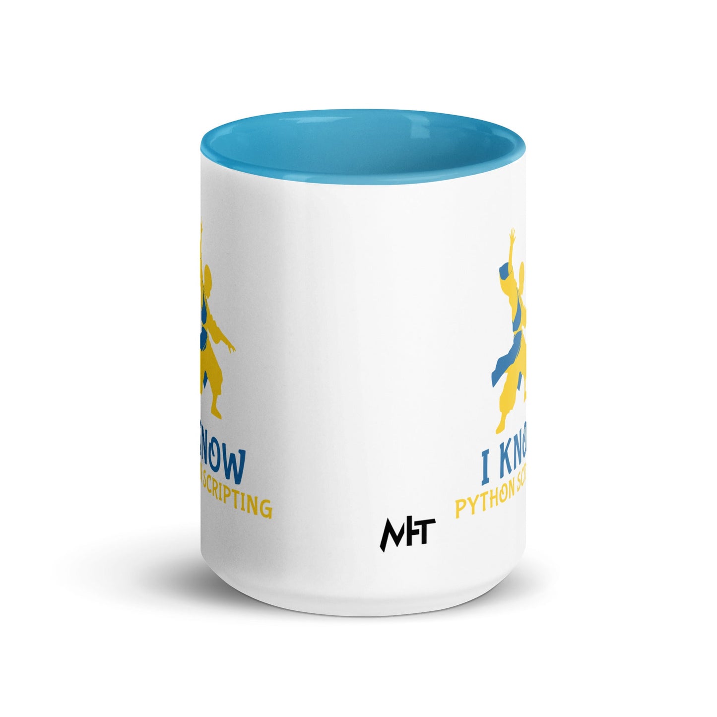 I Know Python Scripting - Mug with Color Inside by DarkByteGear