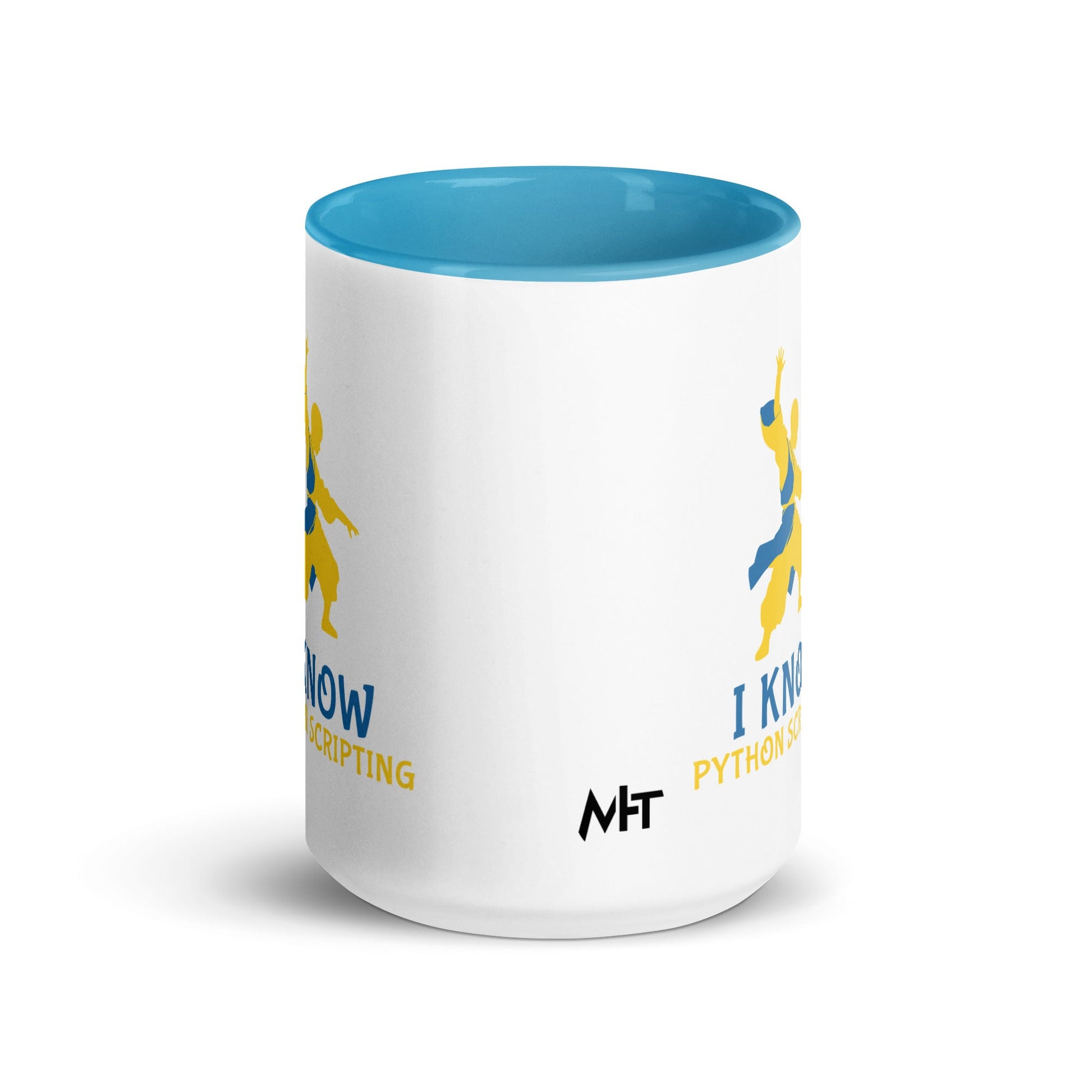 I Know Python Scripting - Mug with Color Inside by DarkByteGear